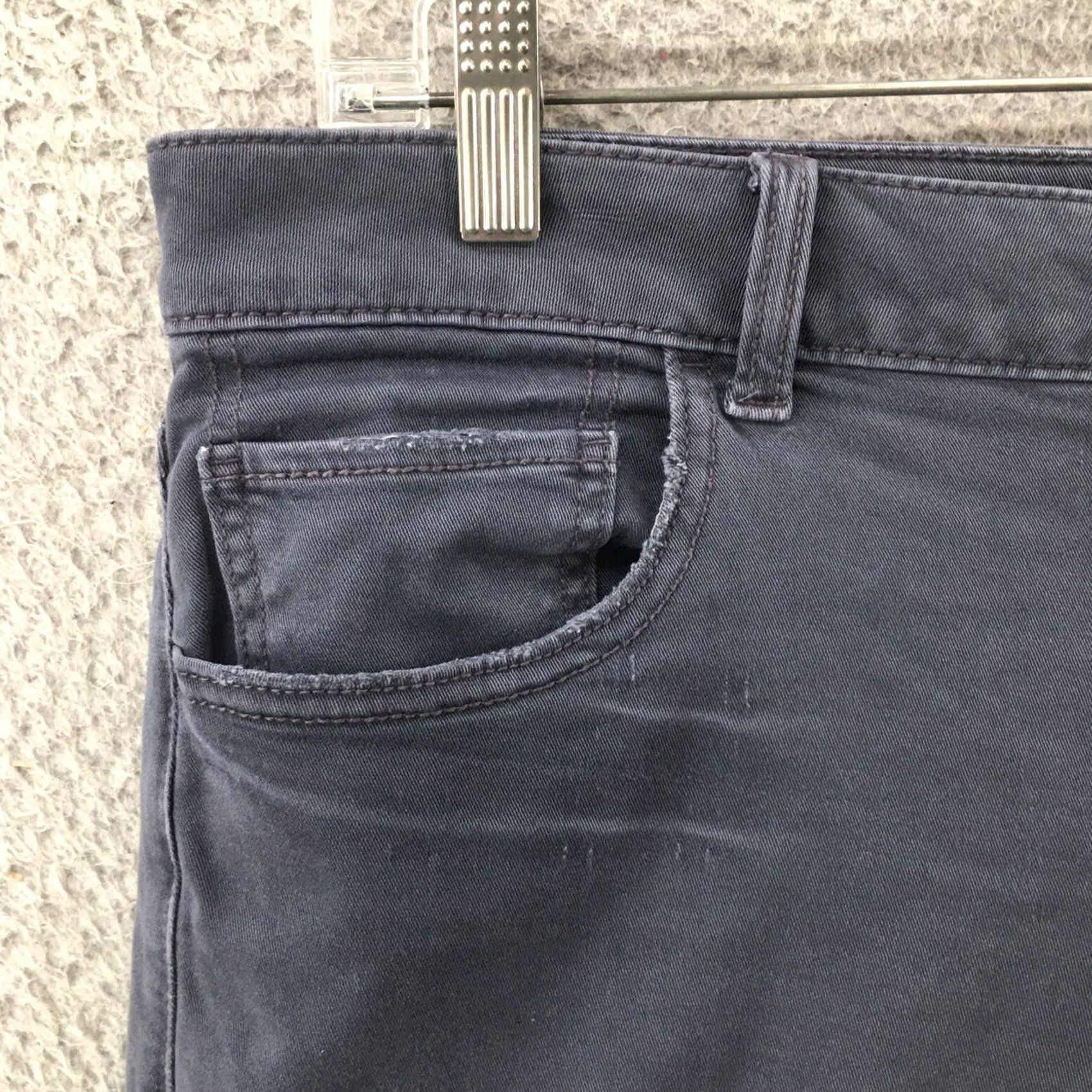 American Eagle Outfitters American Eagle Outfitters Jeans Tomgirl Womens 14 Gray Cotton Blend Stretch Regular 5-Pocket Denim Vintage? No Size 36" / US 14 / IT 50 - 4 Thumbnail