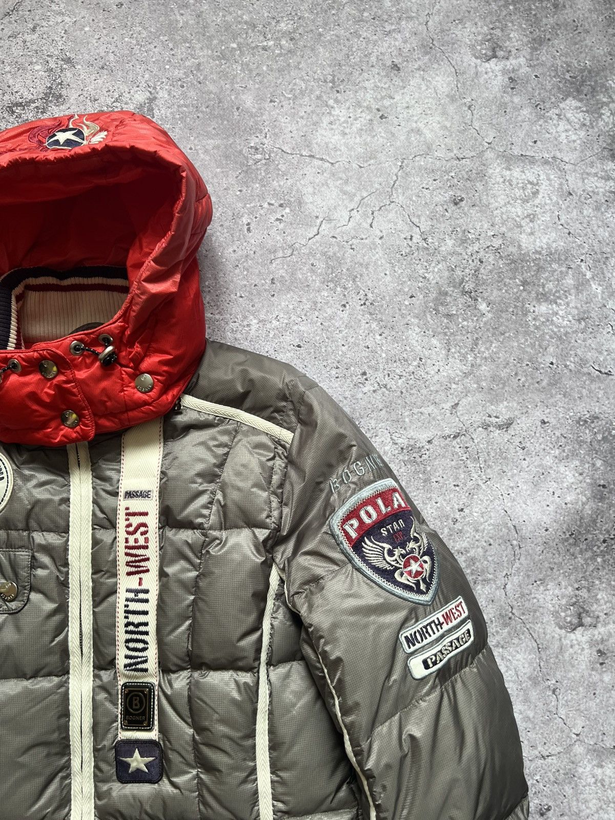 Bogner Bogner Expedition Silver Ski Puffer Jacket Size L / US 10 / IT 46 - 7 Thumbnail