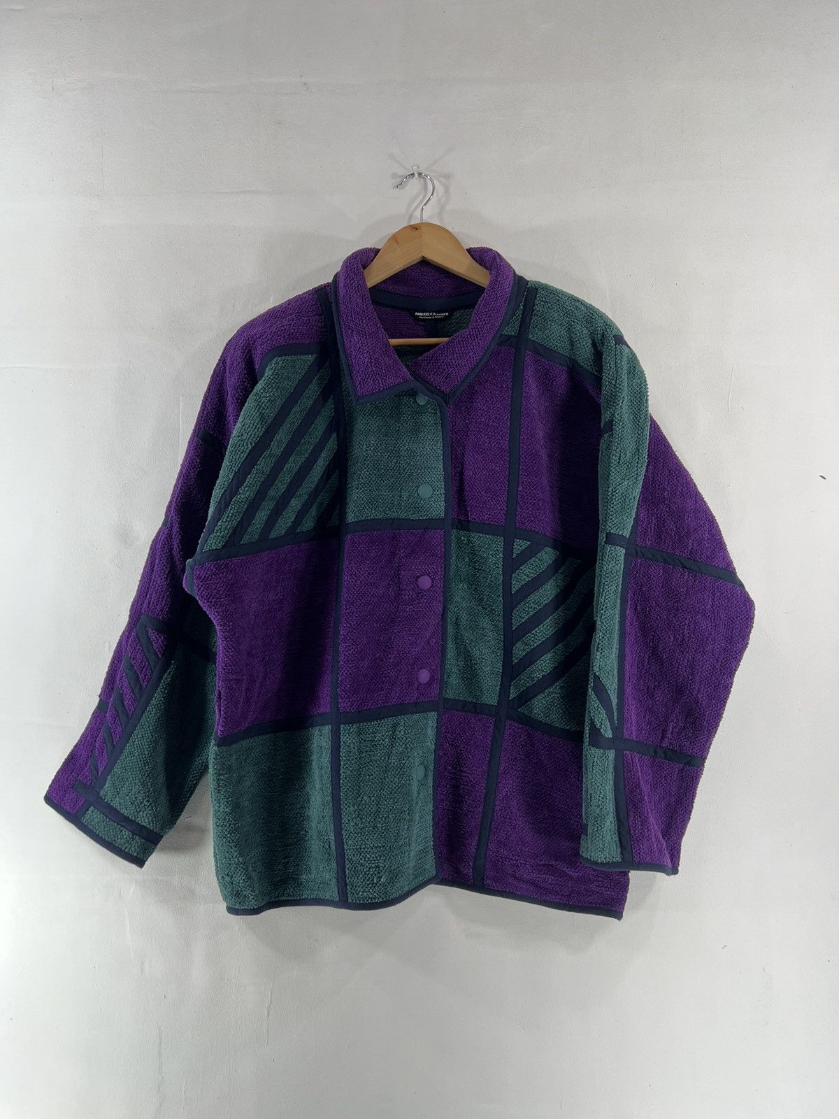 Annikki Karvinen ANNIKKI KARVINEN Finland Hand Made Patchwork Size US XXL / EU 58 / 5 - 1 Thumbnail