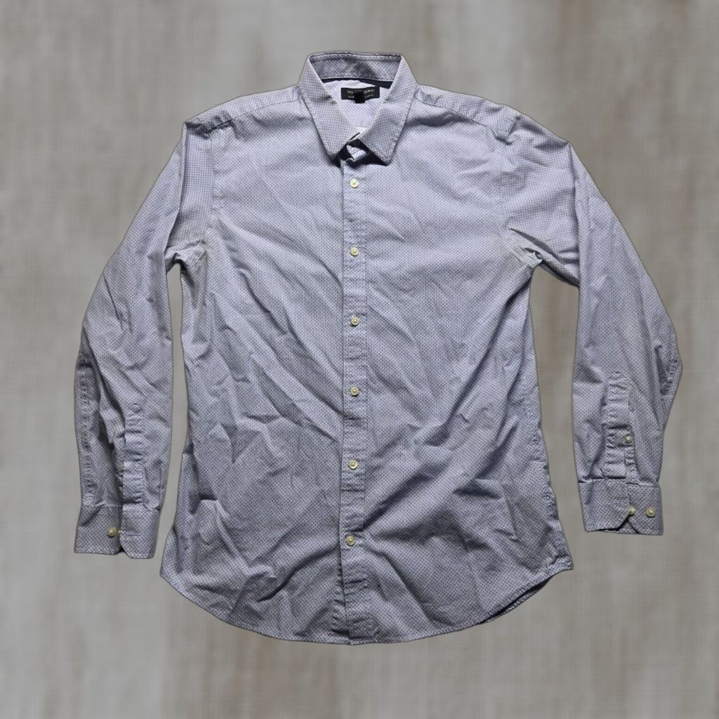 Banana Republic Banana Republic Shirt Men Blue Button-Up Long Sleeve Size L Adult Large Blue Shirt 90s Casual Mens Size US L / EU 52-54 / 3 - 1 Thumbnail