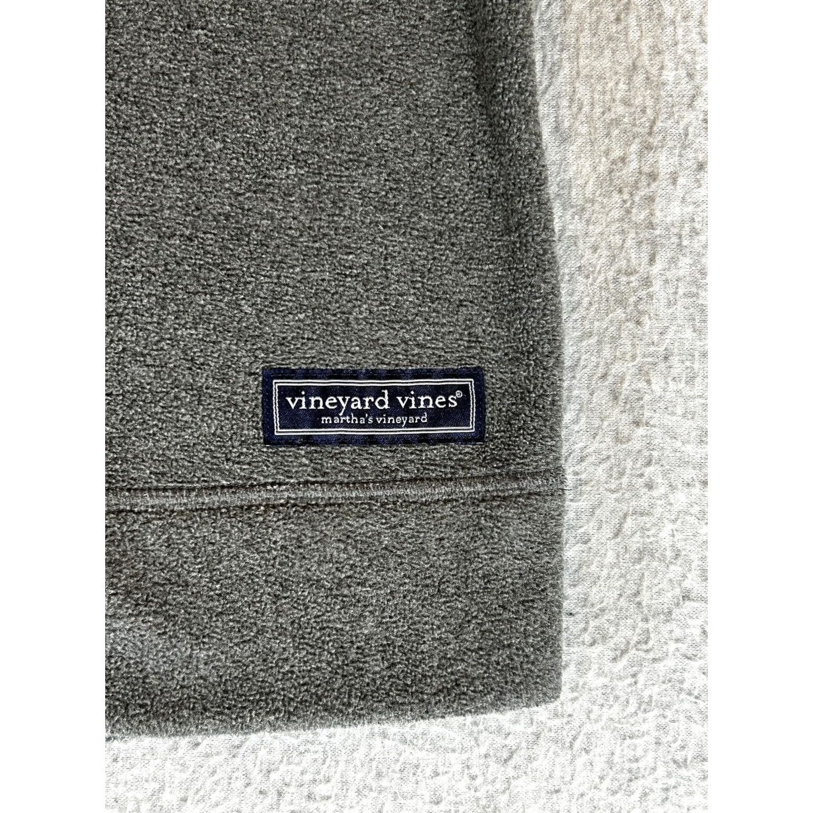 Vineyard Vines Vineyard Vines Sweatshirt Mens XL Gray Harbor Fleece Crewneck Thermal Logo Size US XL / EU 56 / 4 - 2 Thumbnail