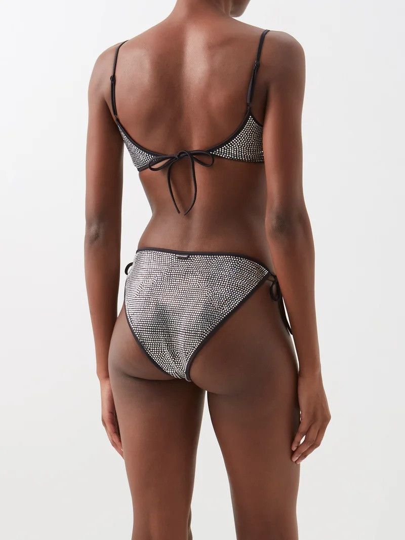 Balenciaga o1la1rc1a0924 Minimal Bikini Set in Silver Size M / US 6-8 / IT 42-44 - 7 Thumbnail