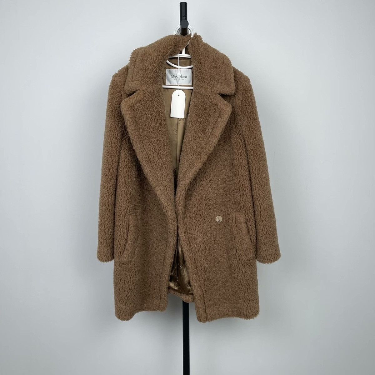 Max Mara Max Mara Brown Coat XS Women Size XS / US 0-2 / IT 36-38 - 1 Thumbnail