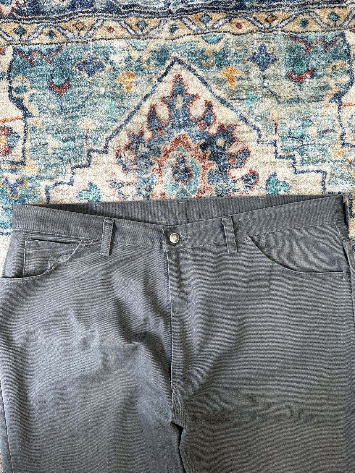 Vintage Vintage 80s Roughrider Western Workwear Pants Size 38 Size US 38 / EU 54 - 5 Thumbnail