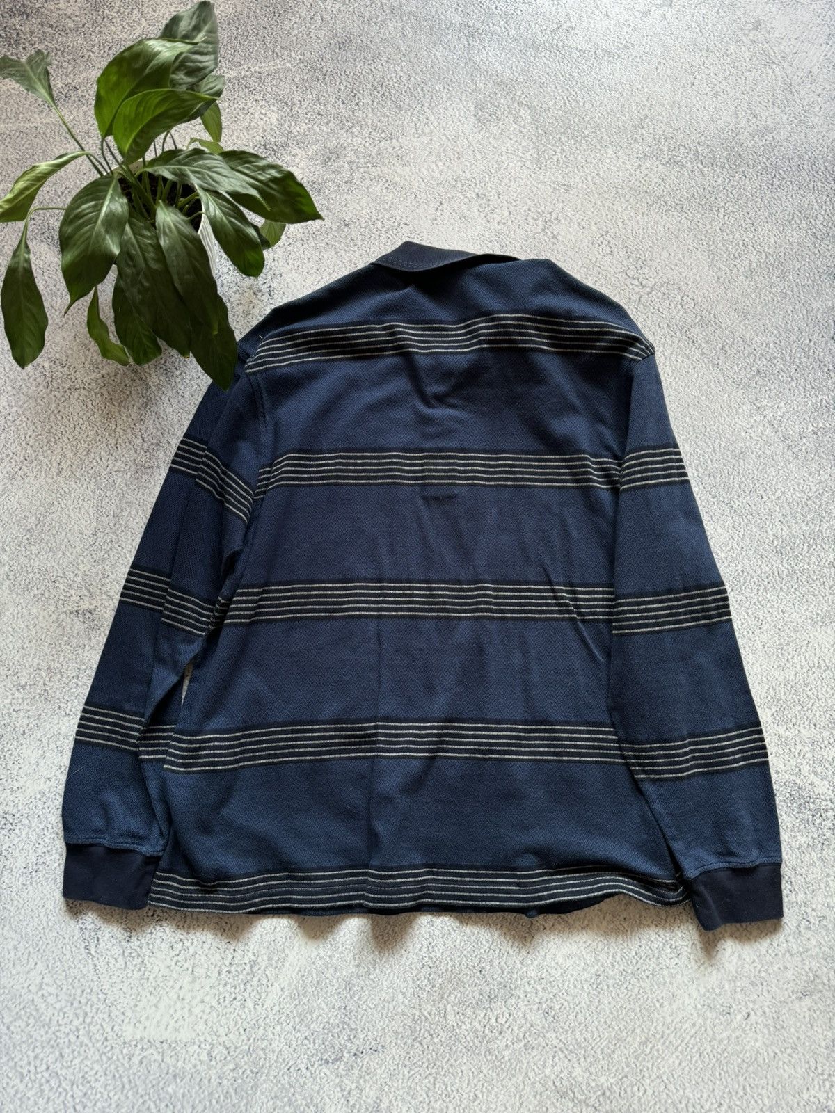 Lacoste × Vintage Vintage Lacoste sweater rugby 90s men’s M L sweatshirt Size US L / EU 52-54 / 3 - 4 Thumbnail