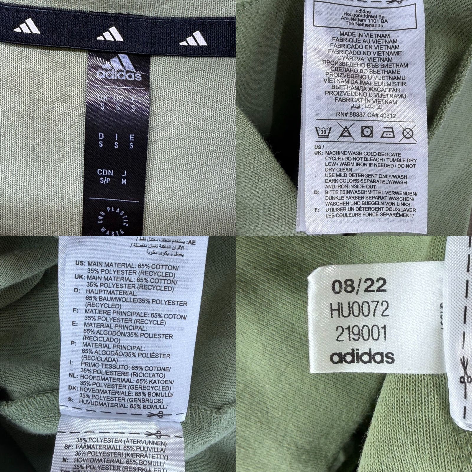 Adidas Adidas LAFC Soccer Green Pullover Hoodie Sweatshirt Unisex Adults Size S Size US S / EU 44-46 / 1 - 8 Thumbnail