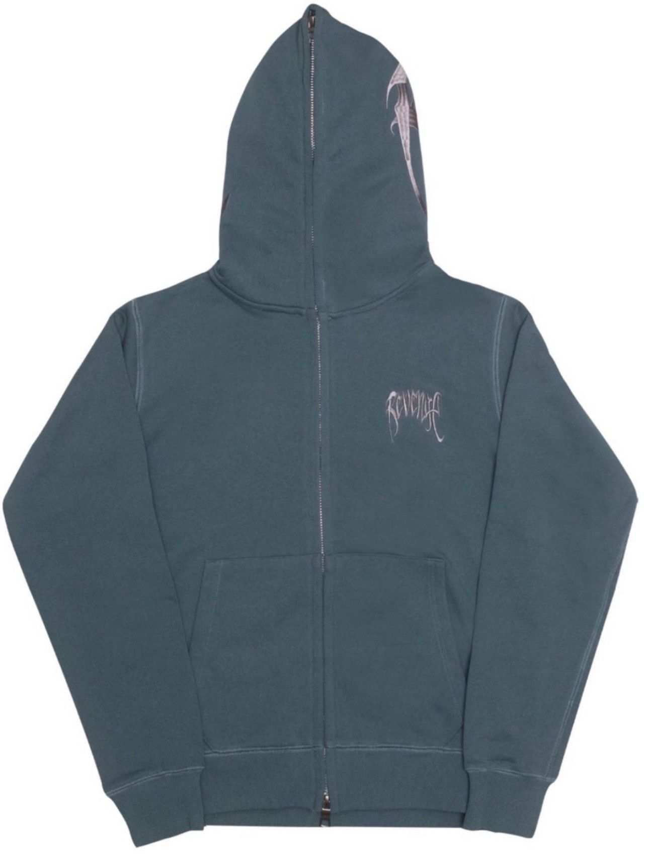 Revenge Revenge Full Zip Embroidered Hoodie Size US M / EU 48-50 / 2 - 3 Thumbnail