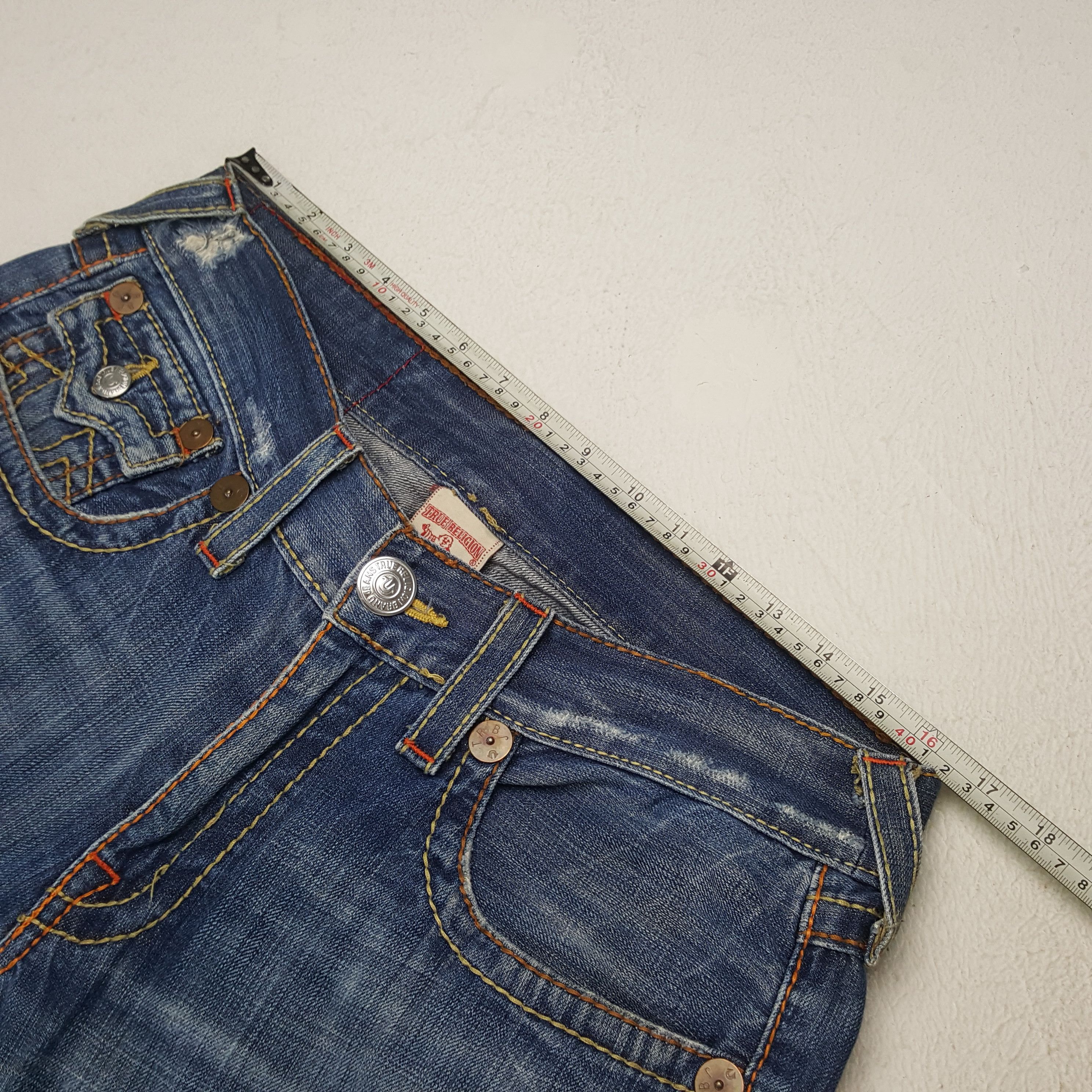 True Religion TRUE RELIGION Fashion Streetwear Style Jeans C280N28 Size US 33 - 7 Thumbnail