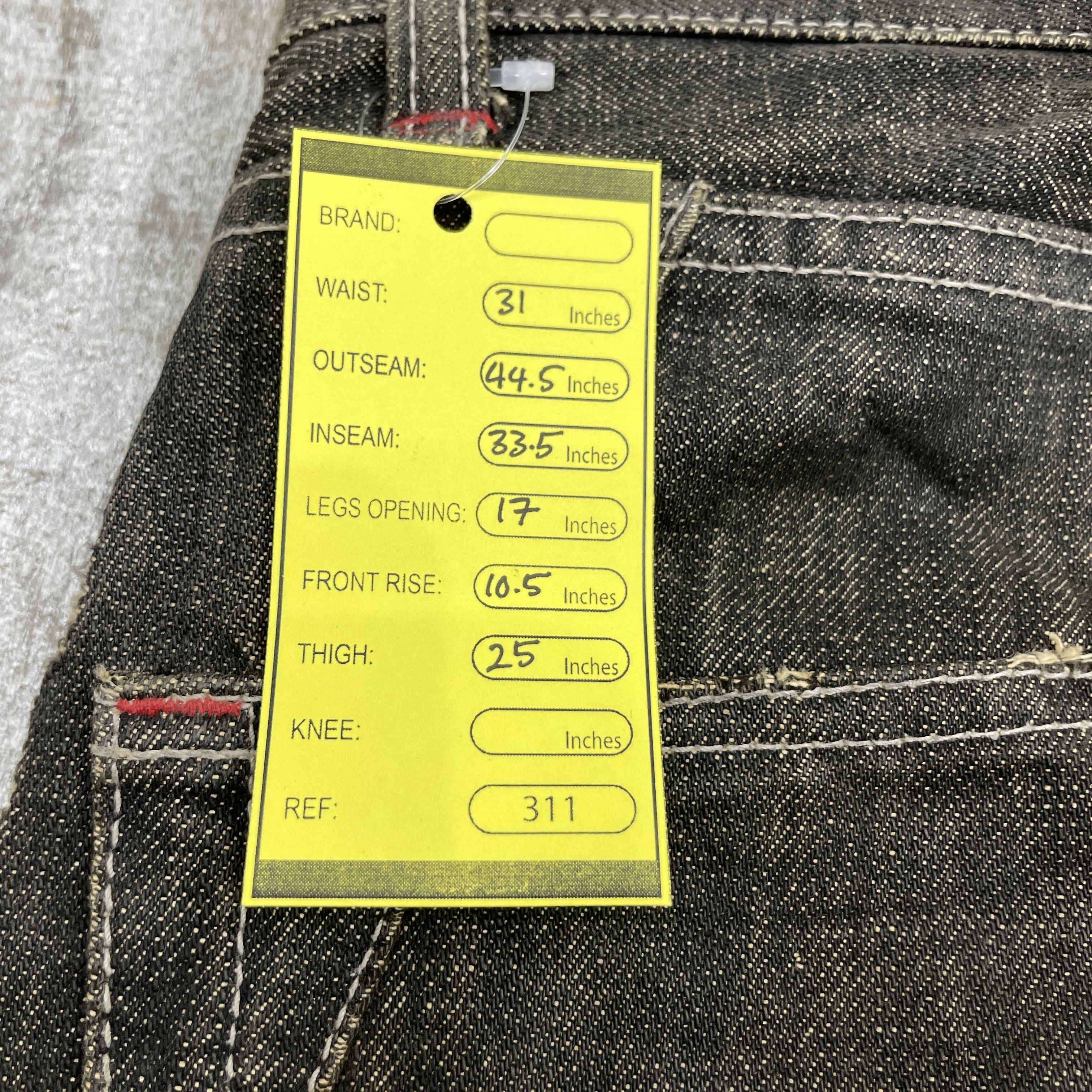 Japanese Brand × Vintage Vintage Nouveau Brillant Homme Distressed Jeans-WC311 Size US 31 - 9 Thumbnail