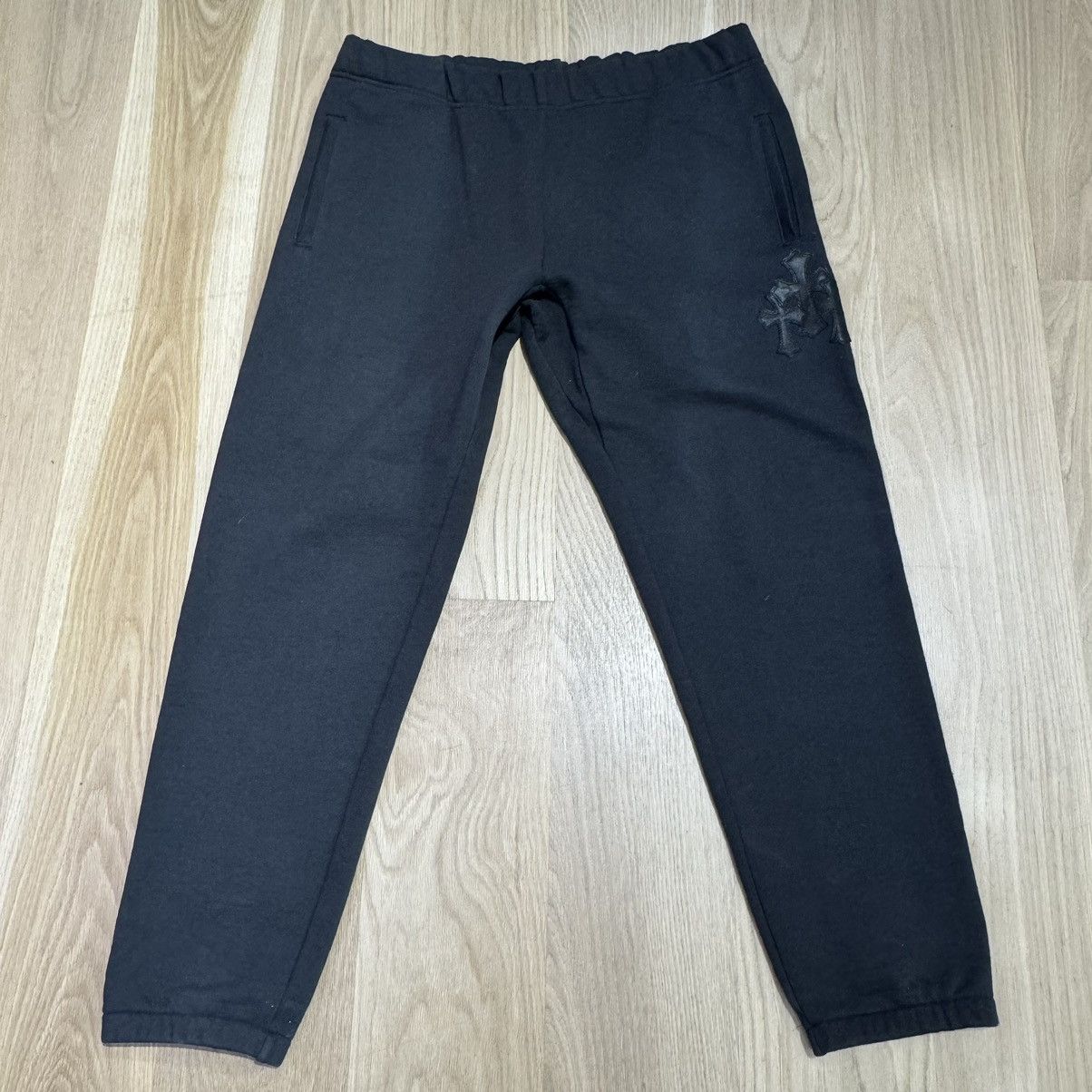 Chrome Hearts Chrome Hearts Black Triple Cross Sweatpants | Grailed