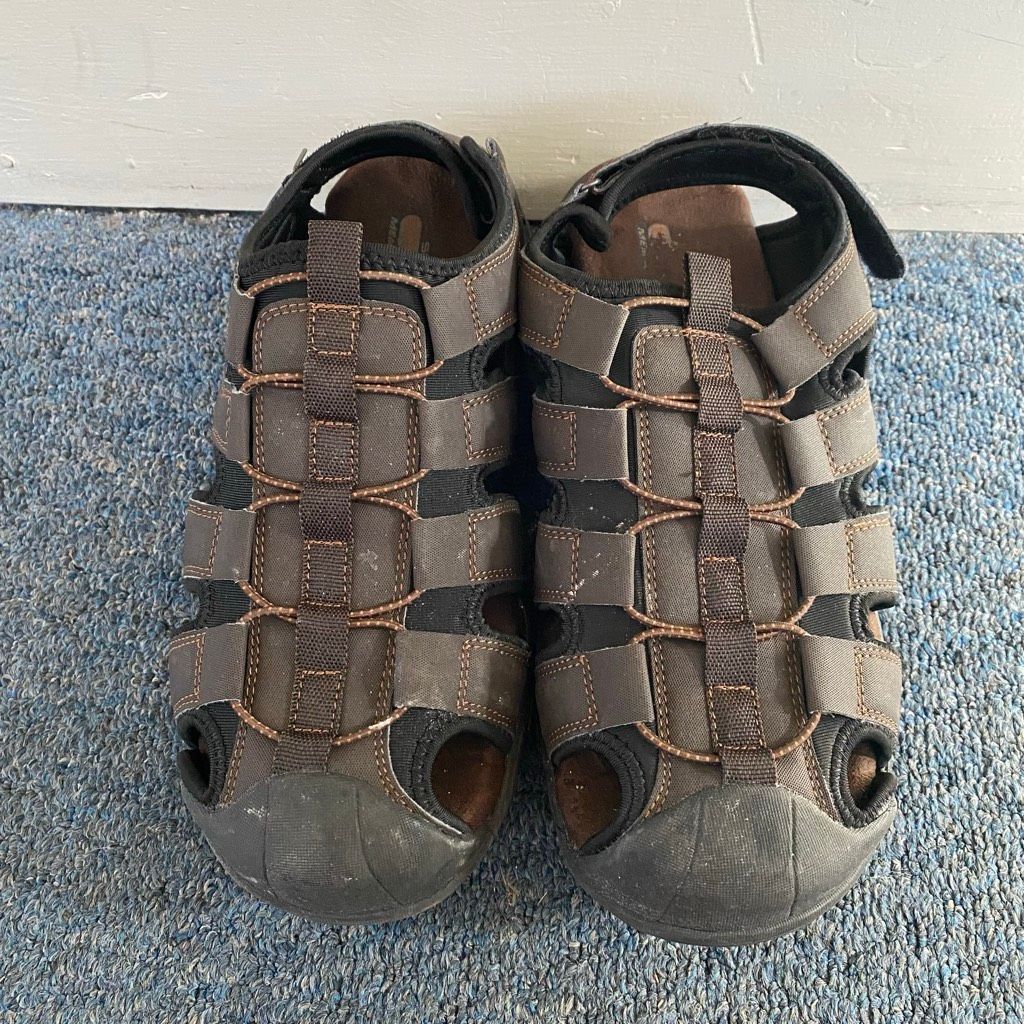 SKECHERS Skechers men 11 extra wide fit slip on sandals w/adjustable Size US 11 / EU 44 - 1 Thumbnail