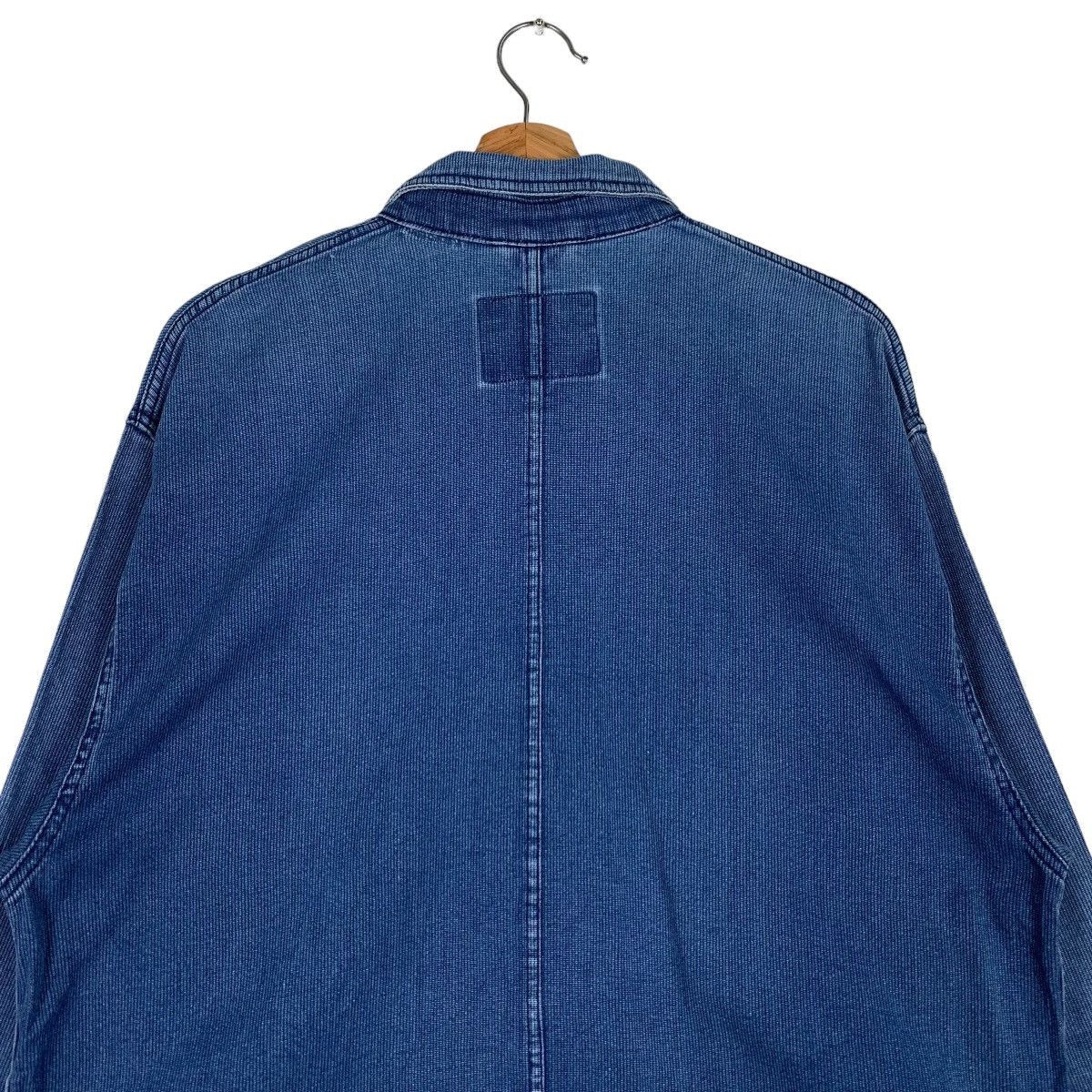 Vintage ELVIS PRESLEY 4 POCKET CHORE DENIM JACKET #0567-C26 Size US L / EU 52-54 / 3 - 8 Thumbnail