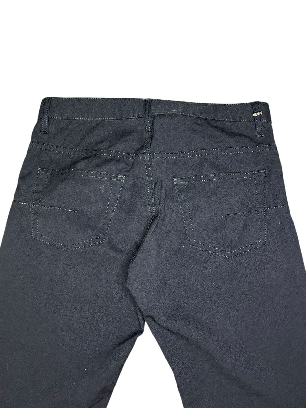 Dior Ss 2005 Hedi Slimane Black Creased Denim Size US 28 / EU 44 - 7 Thumbnail