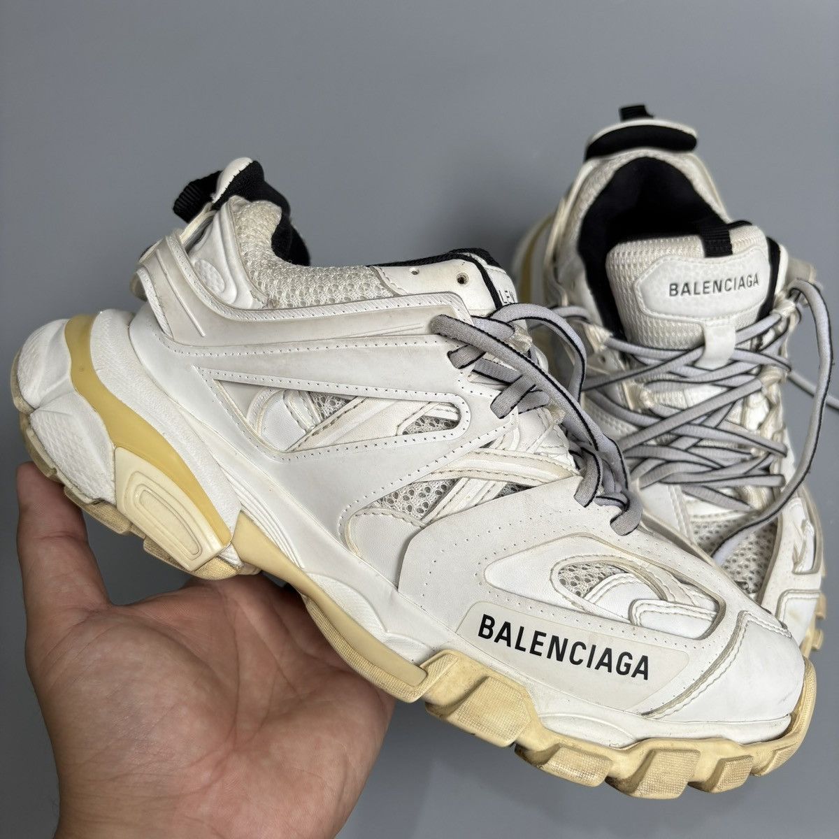 Balenciaga Balenciaga Track Trainer White sneakers Size US 7 / IT 37 - 7 Thumbnail
