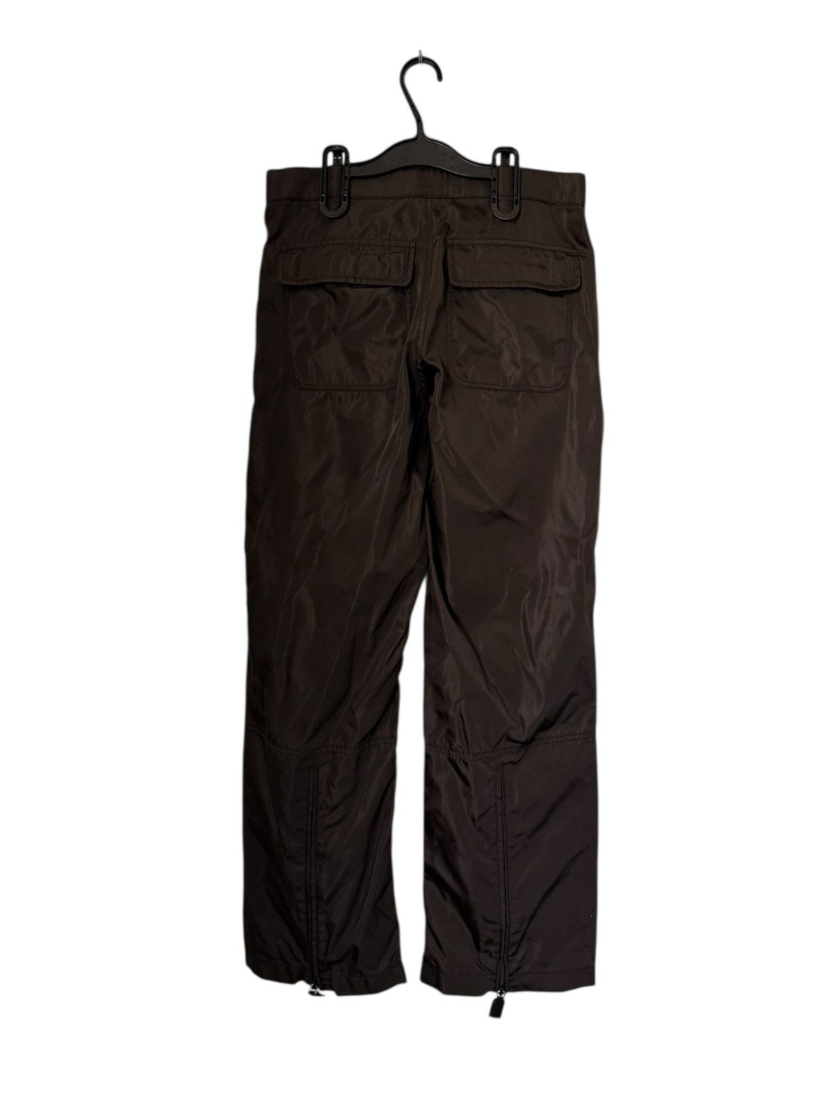 Prada PRADA NYLON PANTS BROWN Size US 28 / EU 44 - 4 Thumbnail