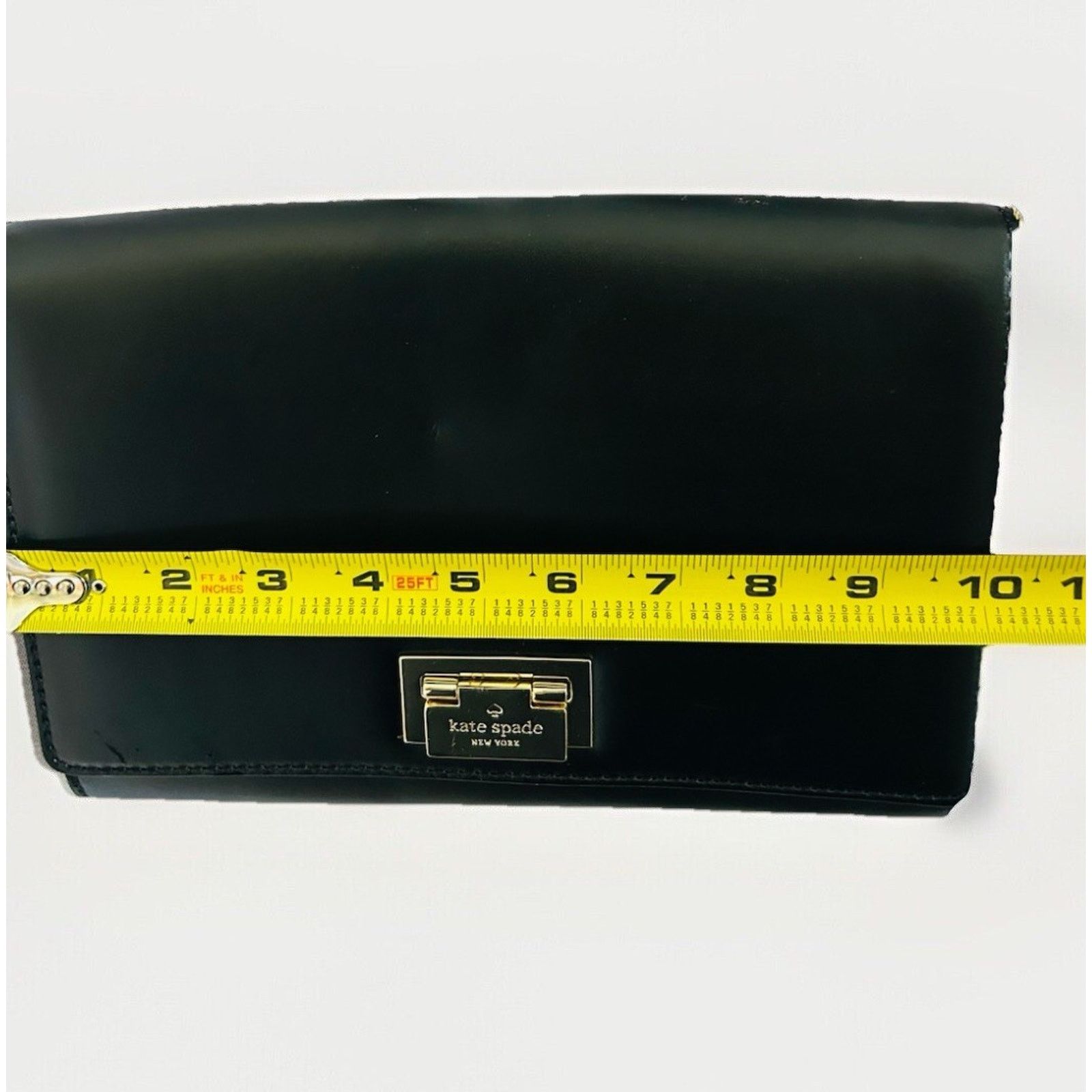 Kate Spade Kate Spade Harwood Fiona Leather Shoulder Crossbody Black Size ONE SIZE - 9 Thumbnail