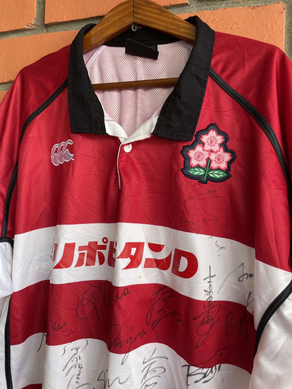 Canterbury of New Zealand Japan 2011 Rugby Canterbury Jersey 2XL Signed Collection Size US XXL / EU 58 / 5 - 6 Thumbnail