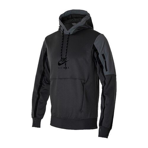 Nike Nike air max hoodie men sport S gray Size US S / EU 44-46 / 1 - 1 Thumbnail