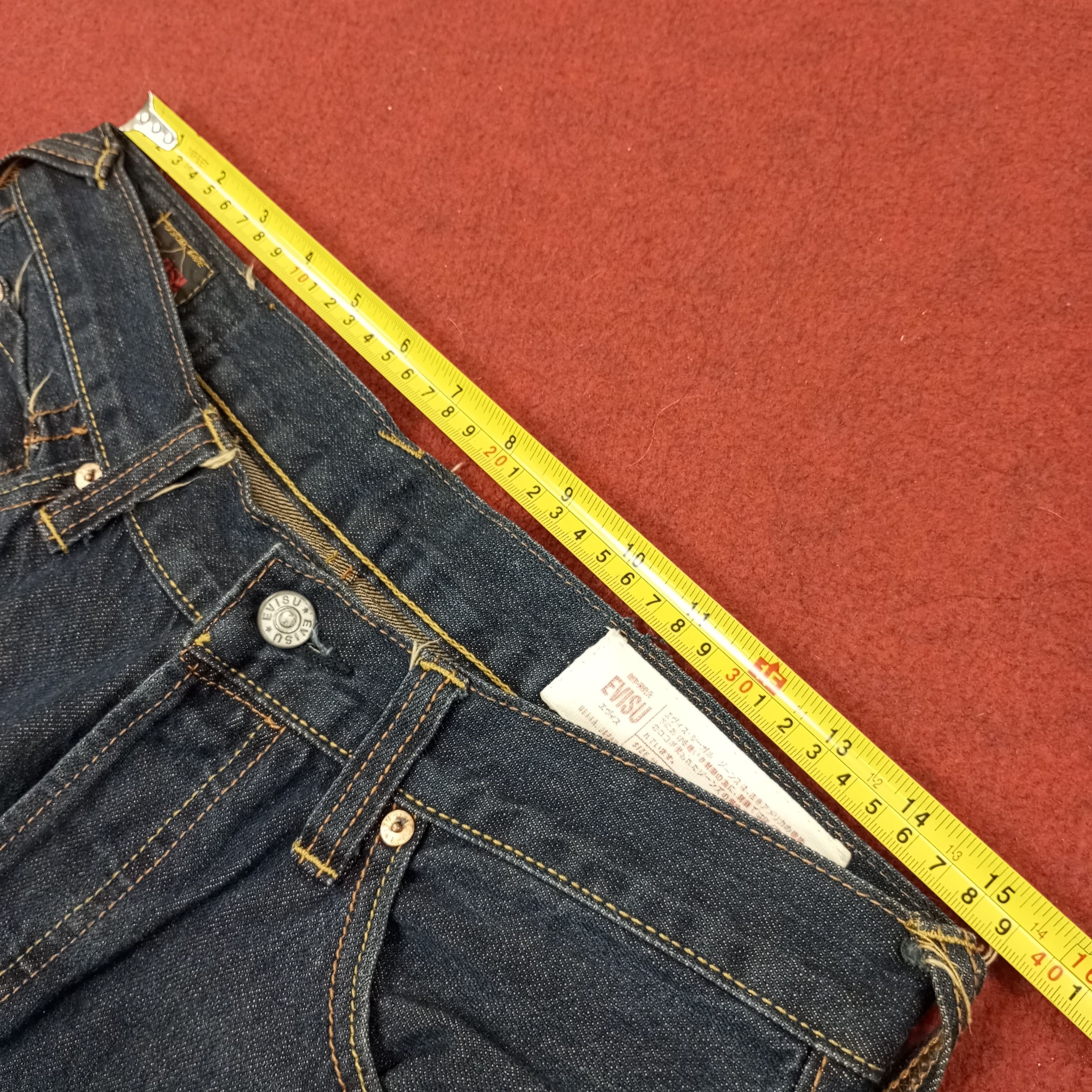 Japanese Brand Vintage Evisu Japanese Brand Custom Daicock Jeans c244n11 Size US 30 / EU 46 - 7 Thumbnail
