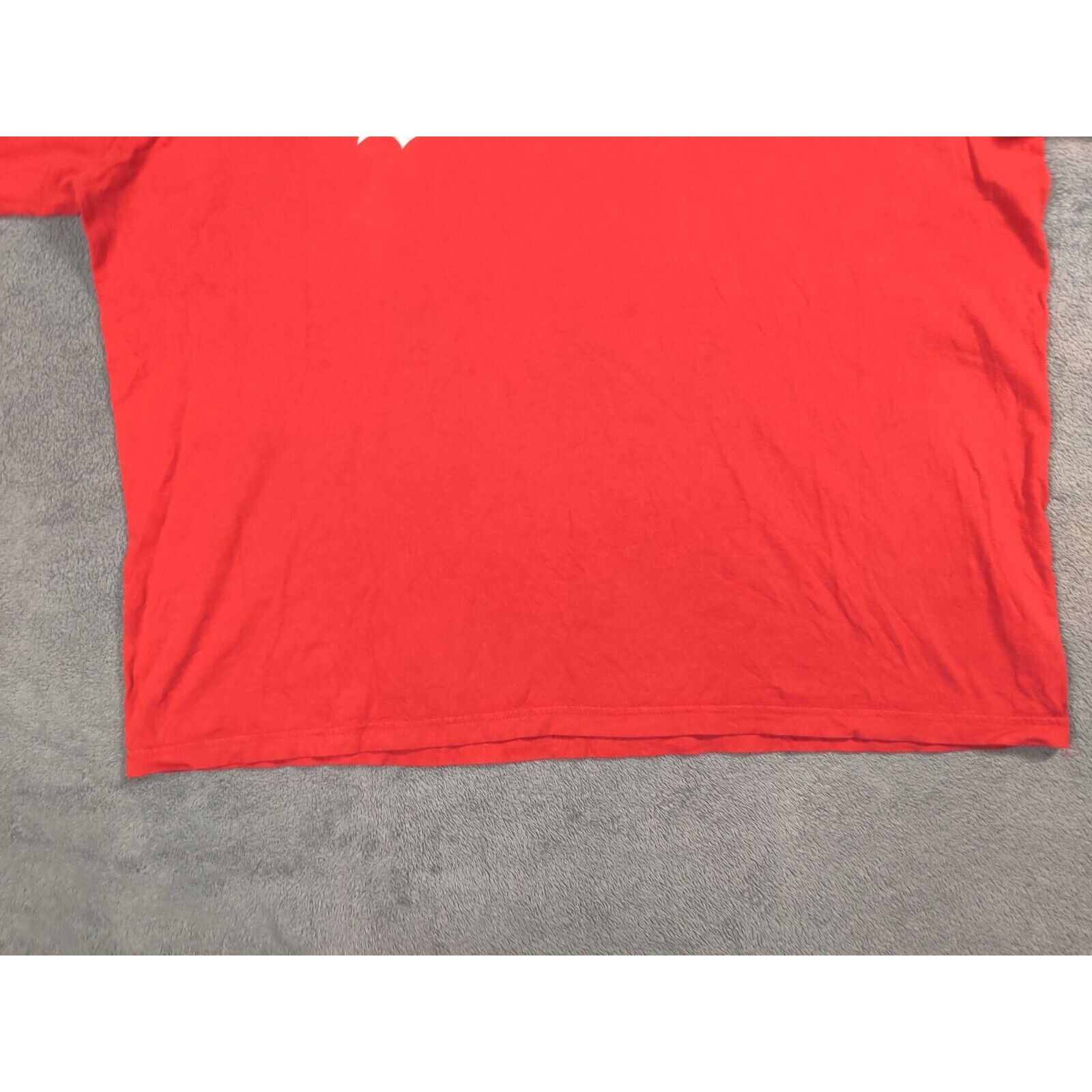 Nautica Nautica Shirt Adult Mens Large Red White Spell Out Size US XL / EU 56 / 4 - 4 Thumbnail