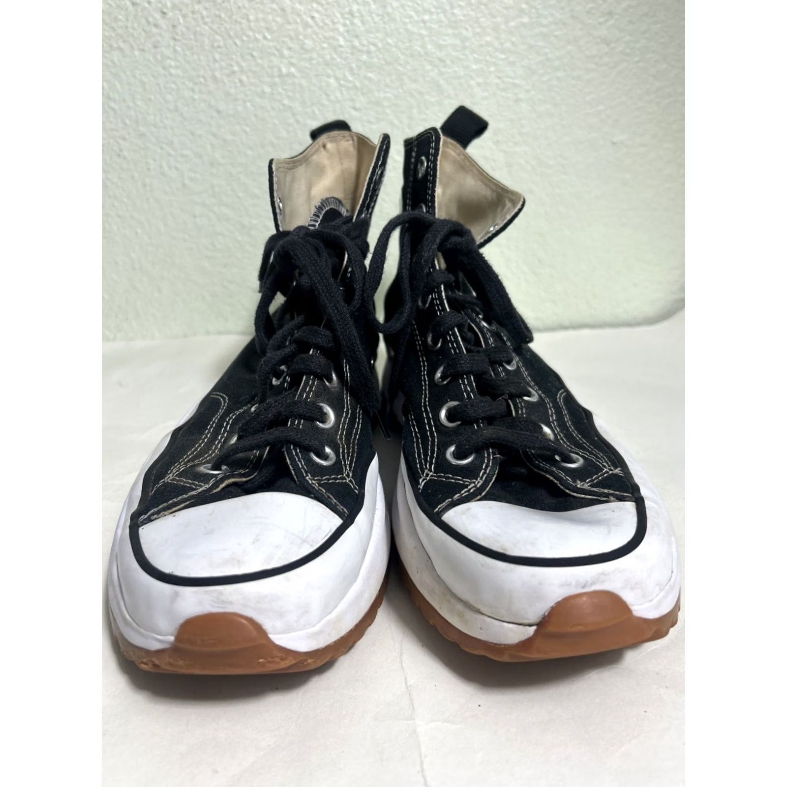 Converse Converse Run Star Platform High Top Shoes unisex M10 W11.5 Black Stars Sneaker Women Mens Size XL / US 12-14 / IT 48-50 - 6 Thumbnail