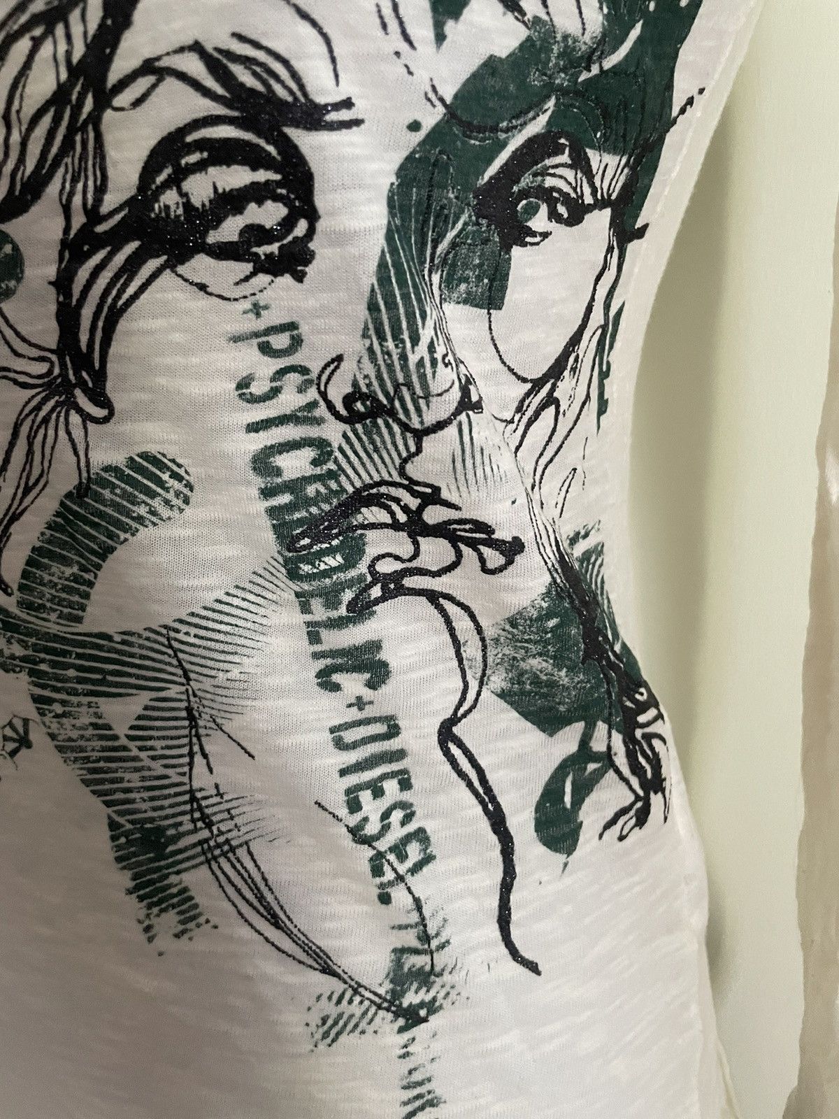 Diesel Diesel Printed long sleeve tshirt Size S / US 4 / IT 40 - 4 Thumbnail
