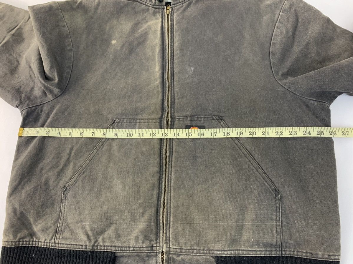 Dickies × Vintage 90s Dickies Padded Hooded Canvas Jacket Big Front Pocket Size US L / EU 52-54 / 3 - 9 Thumbnail