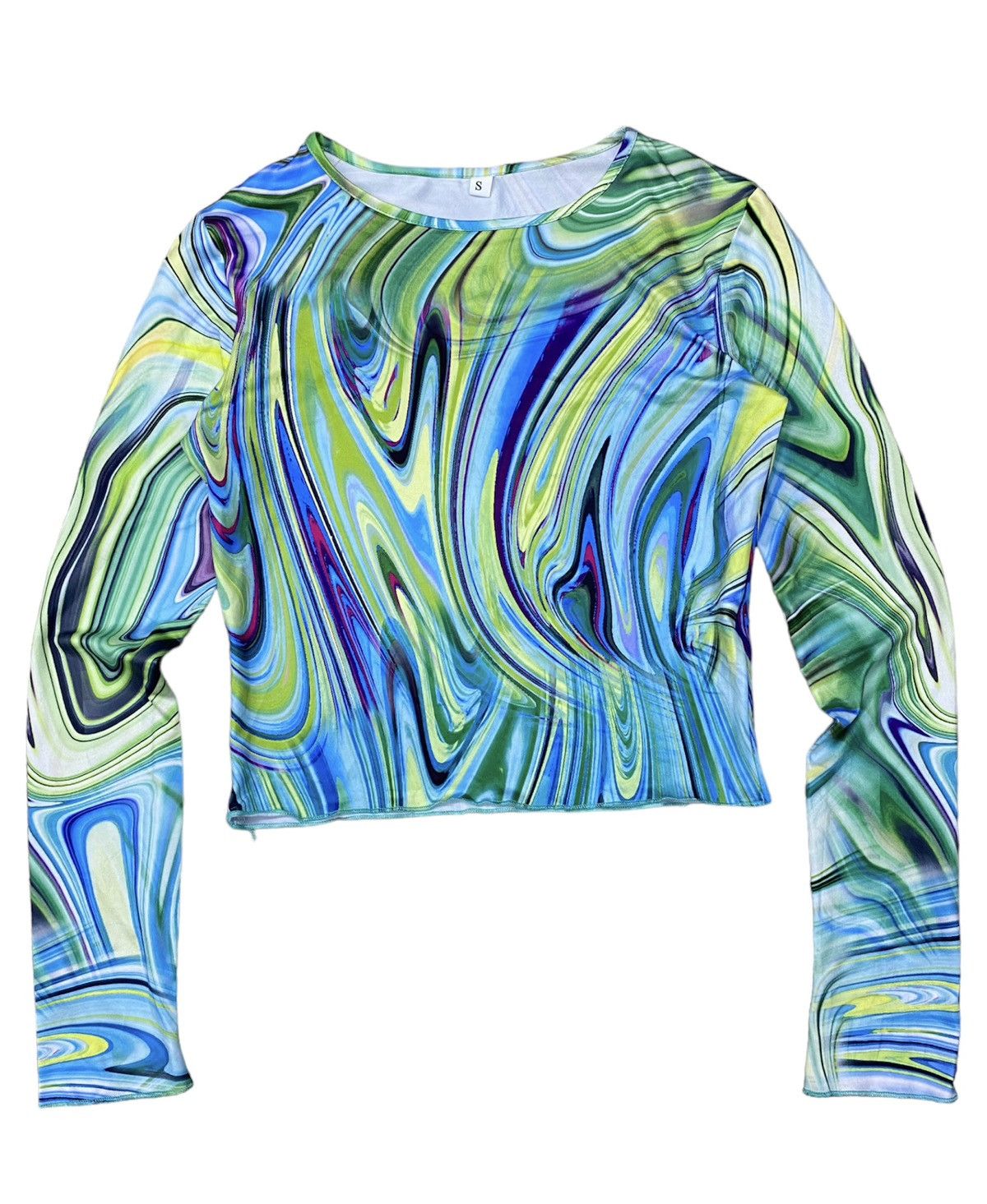 Hysteric Glamour × Japanese Brand JEAN PAUL GAULTIER STYLE meshtop abstract Size S / US 4 / IT 40 - 1 Thumbnail