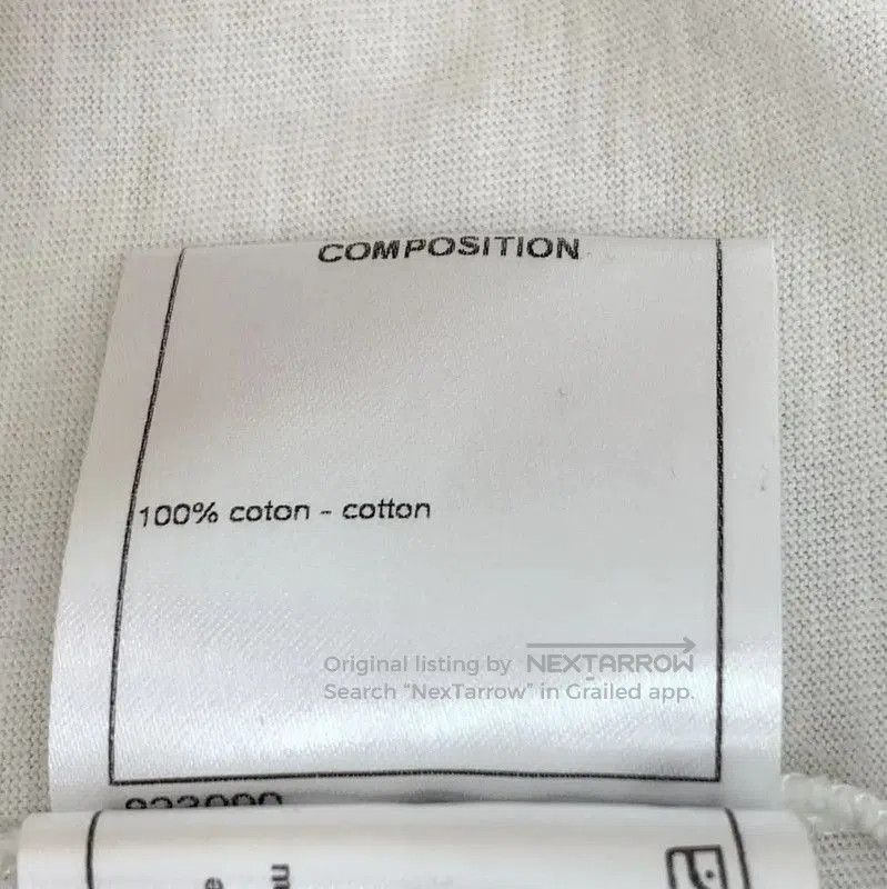 Chanel Chanel Women's White Cotton T-Shirt with Graphic Print . Size S / US 4 / IT 40 - 7 Thumbnail
