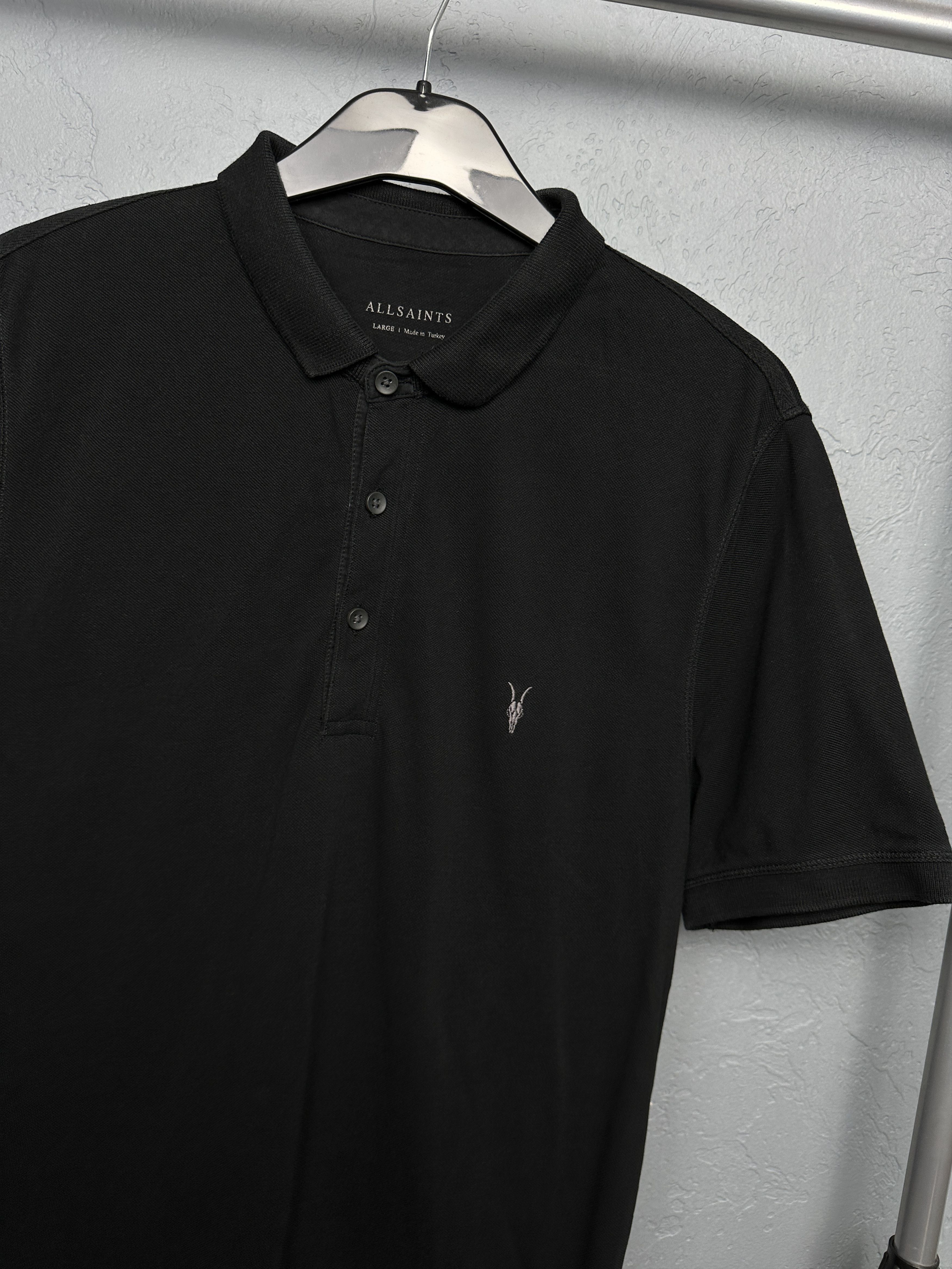 Allsaints Allsaints Vintage Mens Reform SS Polo Shirt Size US L / EU 52-54 / 3 - 2 Thumbnail