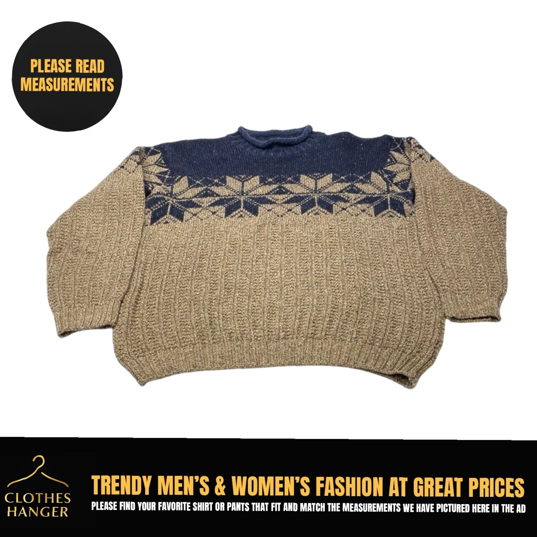 Vintage VINTAGE Northern Isles Wool Blend Rolled Neck Sweater Men's Large 90s Y2K USA Size US L / EU 52-54 / 3 - 2 Thumbnail