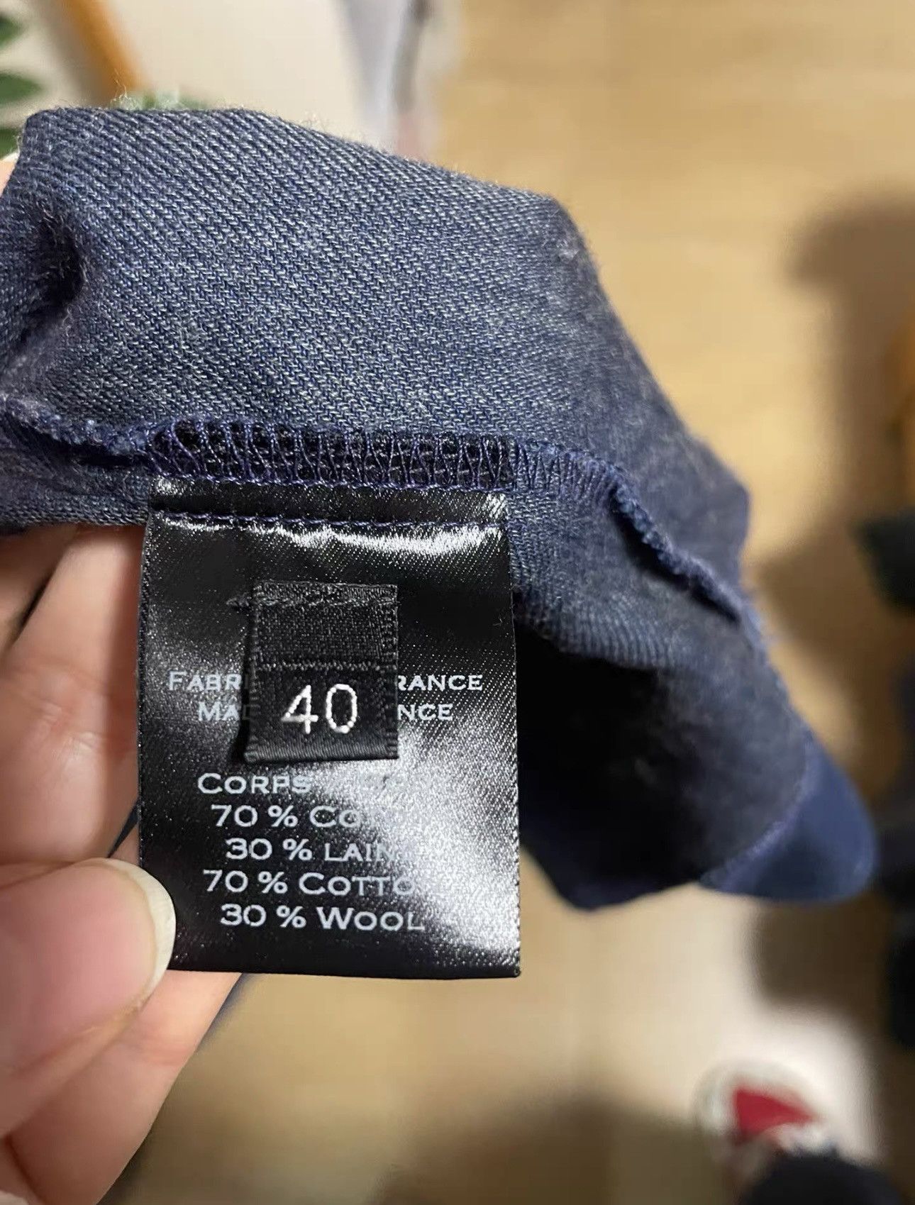 Balmain Balmain navy shirt Size US XXS / EU 40 - 3 Thumbnail