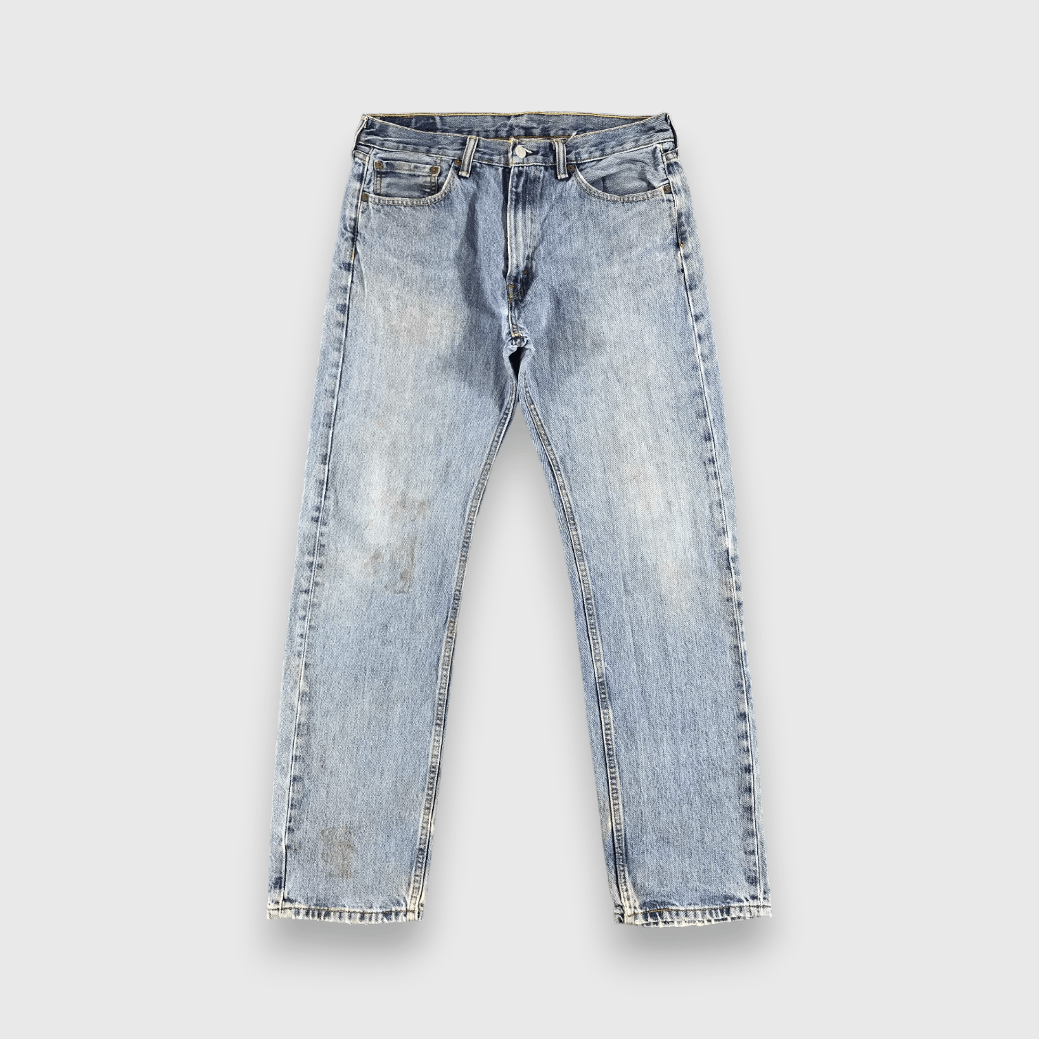 Levi's Vintage Levis 505 Light Wash Jeans- J1322 Size US 33 - 1 Thumbnail