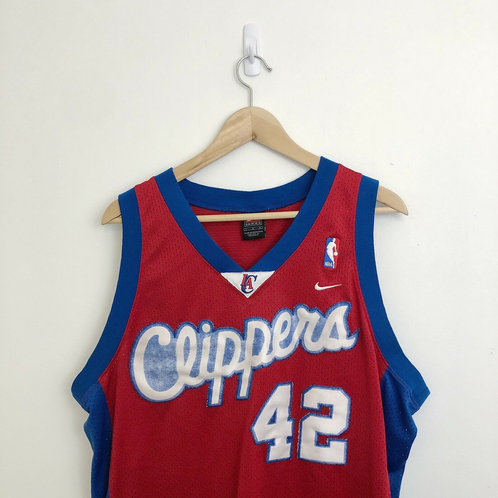 Nike 2000s Elton Brand #42 LA Clippers Swingman Nike Jersey Size US L / EU 52-54 / 3 - 4 Thumbnail