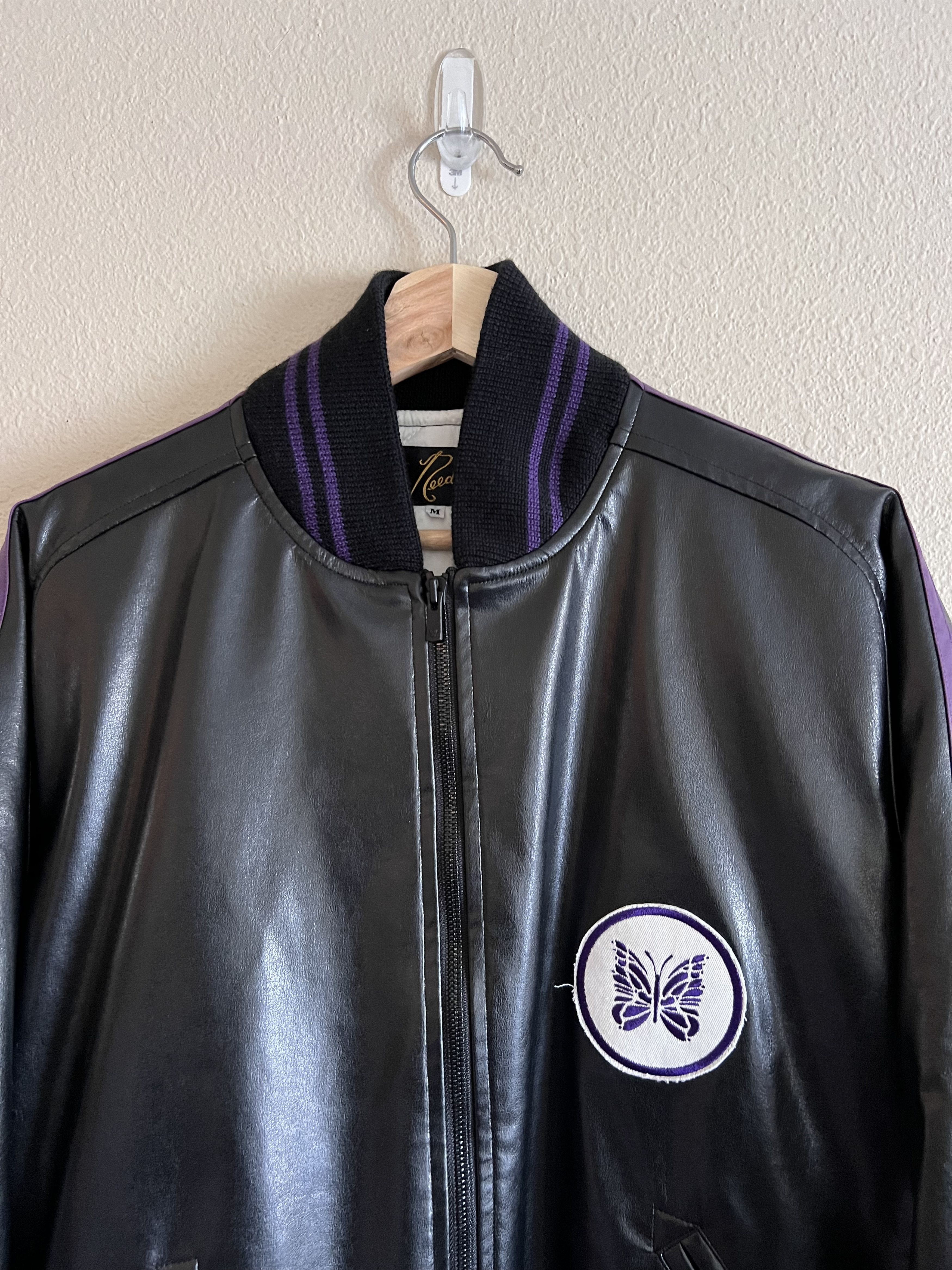 Needles Needles Award Faux Leather Jacket Size US M / EU 48-50 / 2 - 2 Thumbnail