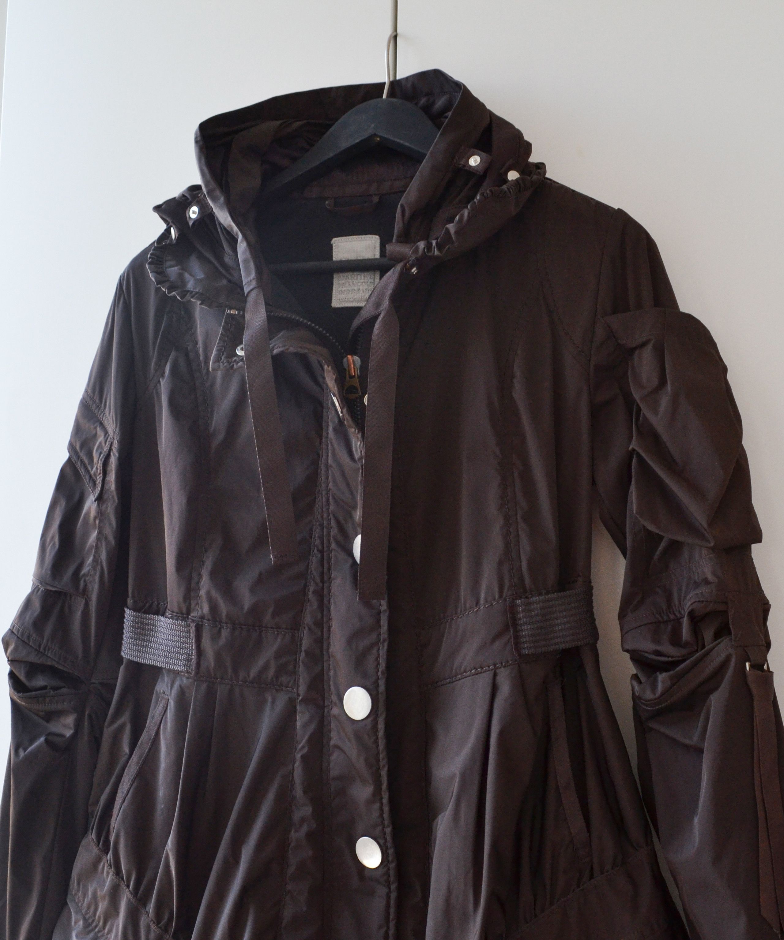 Marithe + Francois Girbaud 🔴 Marithe Francois Girbaud Jacket Parka Coat Vintage Brown Size M / US 6-8 / IT 42-44 - 6 Thumbnail