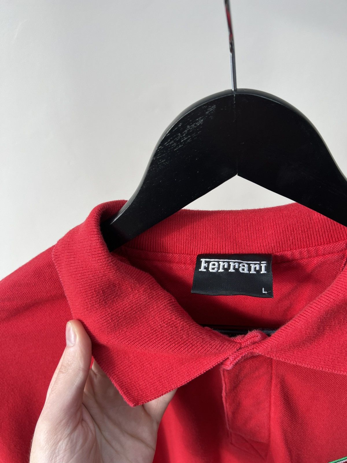 Ferrari Vintage Ferrari 1999 Racing Polo T-Shirt Size US L / EU 52-54 / 3 - 5 Thumbnail