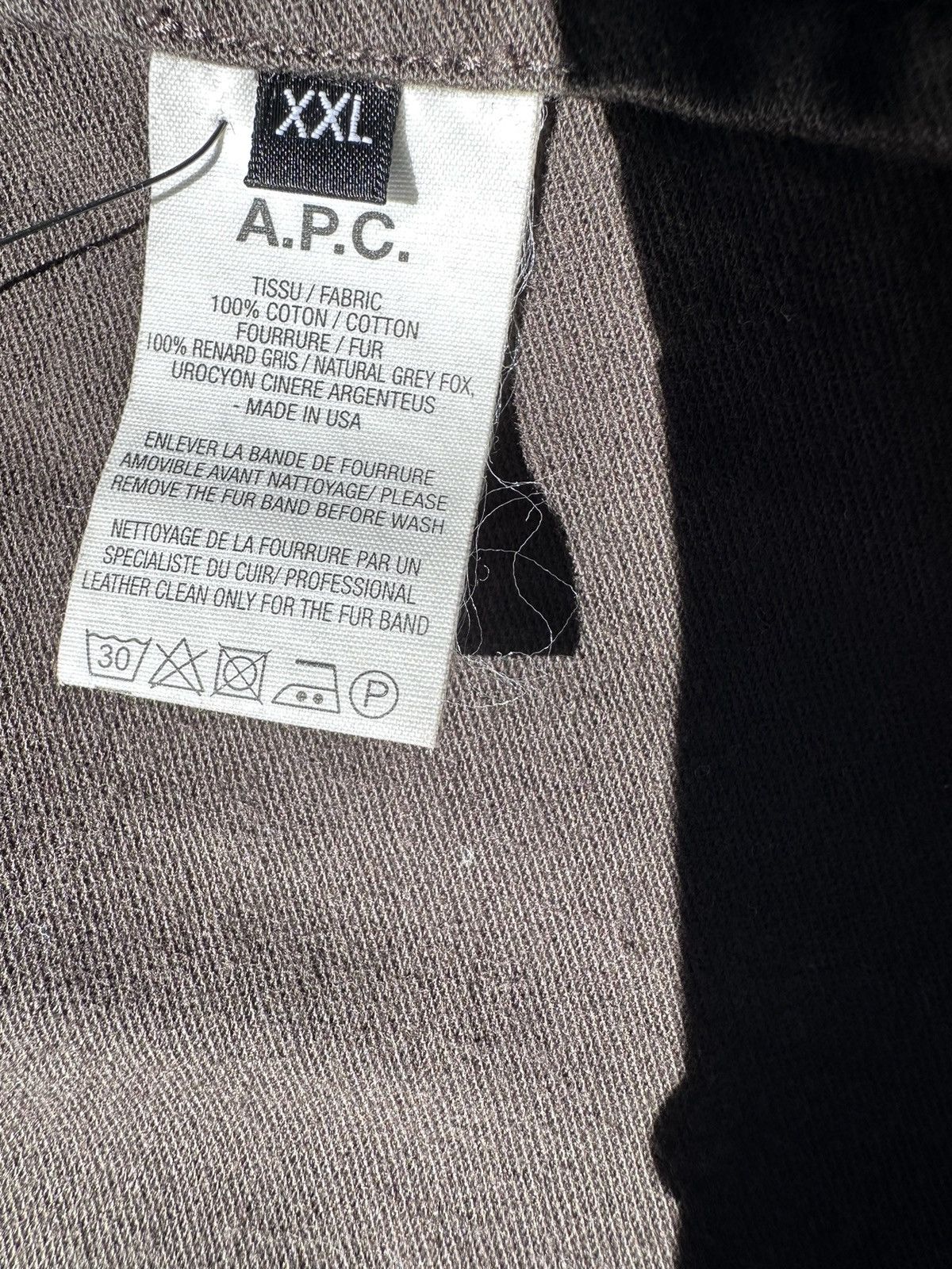 A.P.C. × Kanye West A.P.C. Kanye West Fall Winter 2014 Swiss Army parka Size US XXL / EU 58 / 5 - 16 Thumbnail