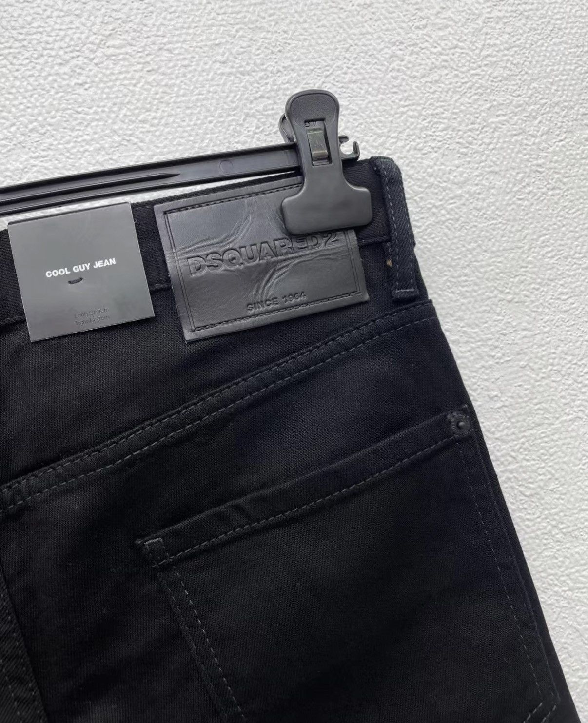 Dsquared2 DSQUARED2 (D2) Stretch Black Slim Jeans J30 Size US 28 / EU 44 - 5 Thumbnail