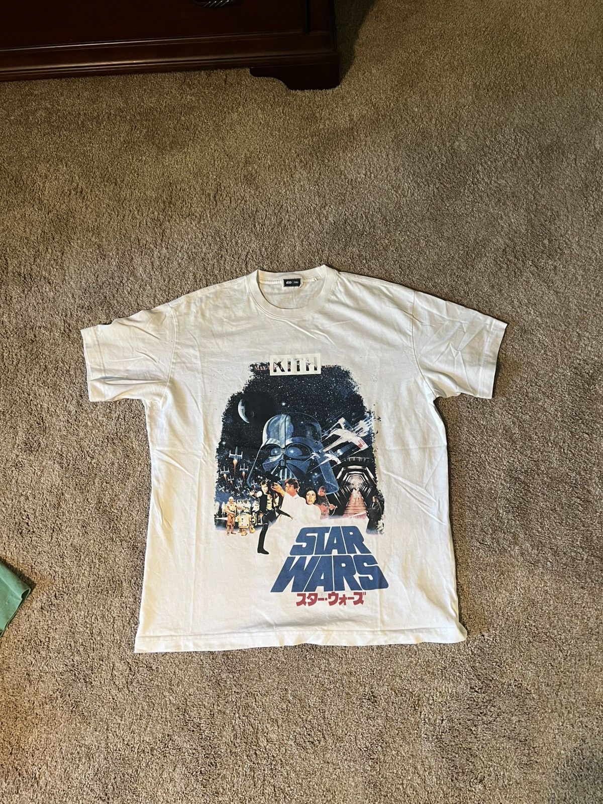 KITH Star Wars A New Hope Vintage Tee T-Shirt White Size XL