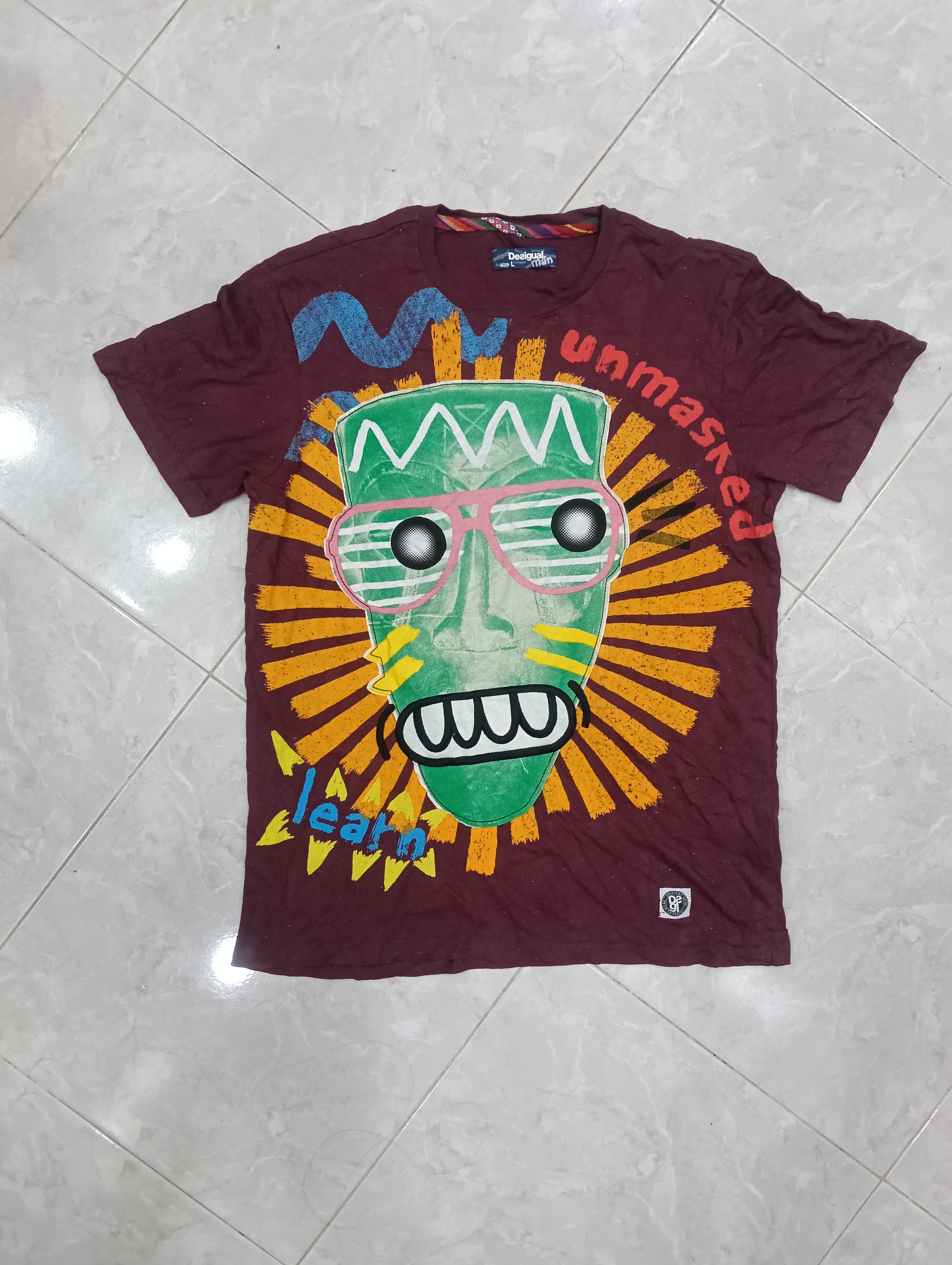 Desigual Unmasked Desigual Shirt Size US L / EU 52-54 / 3 - 2 Thumbnail