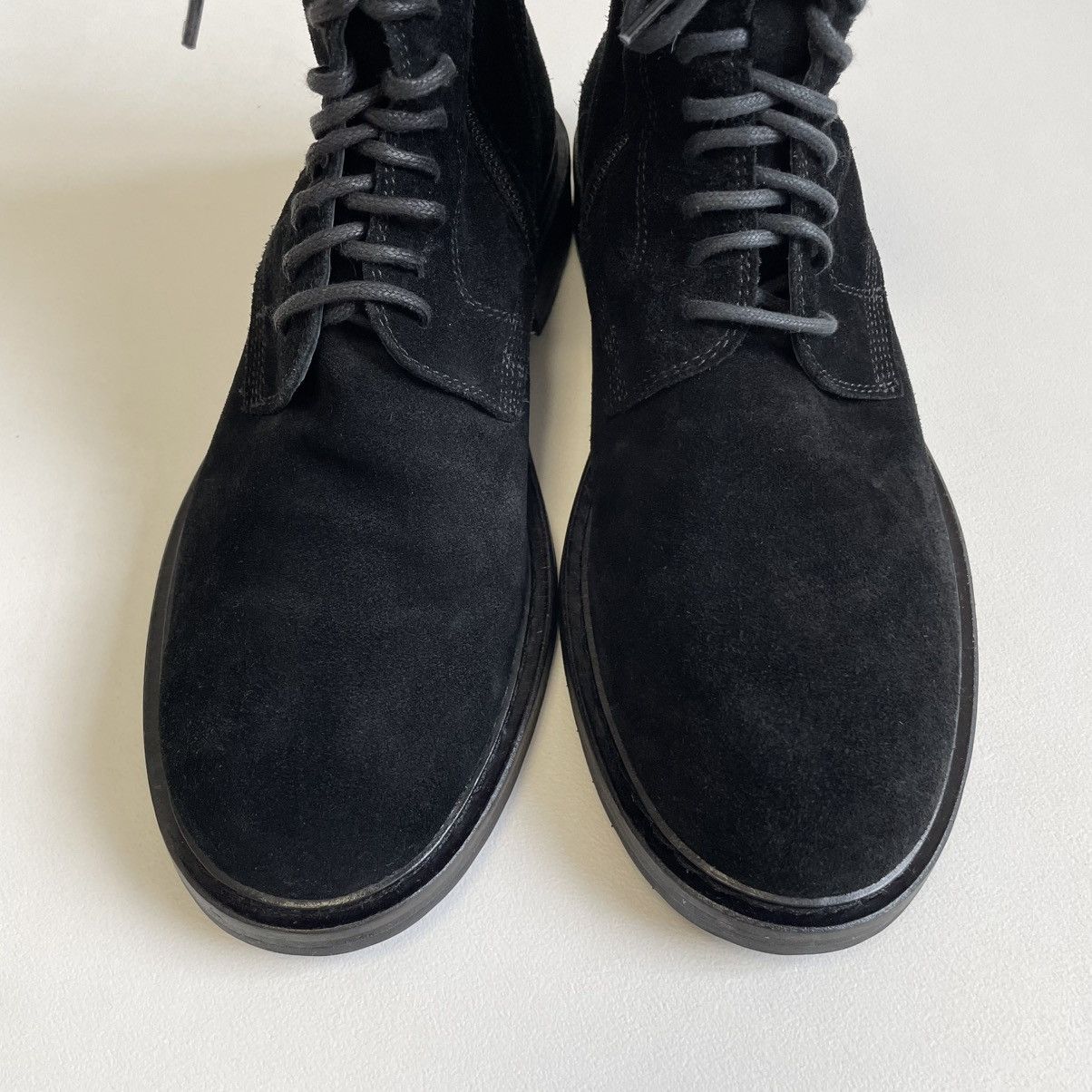 Ann Demeulemeester A/W 13 Black Suede Combat boots Size US 9 / EU 42 - 9 Thumbnail