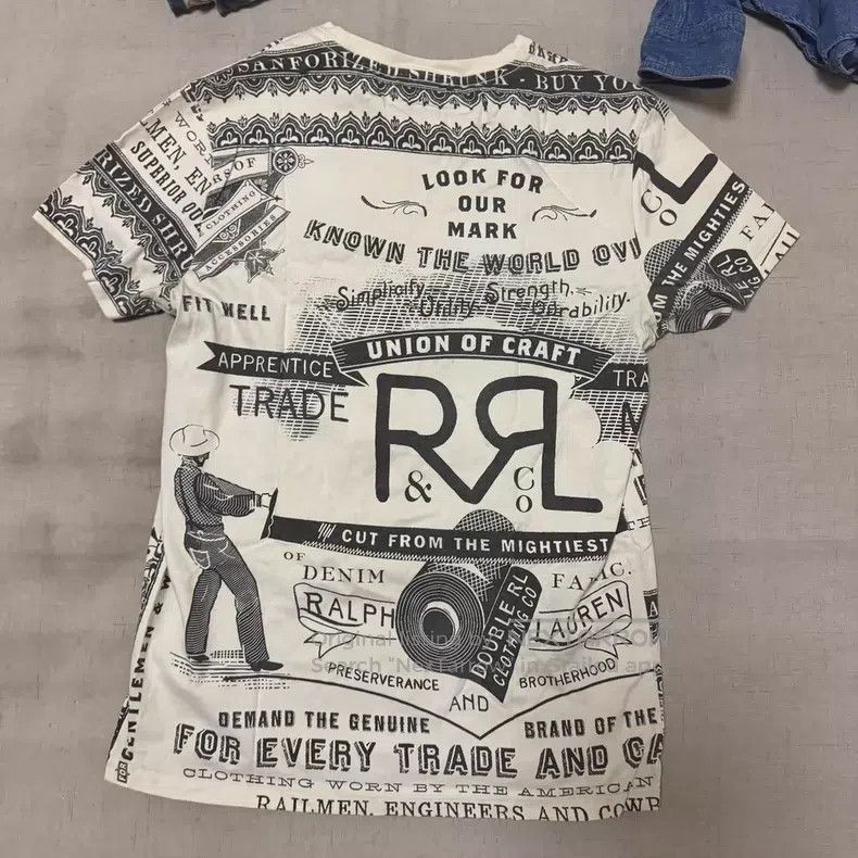 RRL Ralph Lauren RRL Ralph Lauren Old T-shirt Size US M / EU 48-50 / 2 - 6 Thumbnail