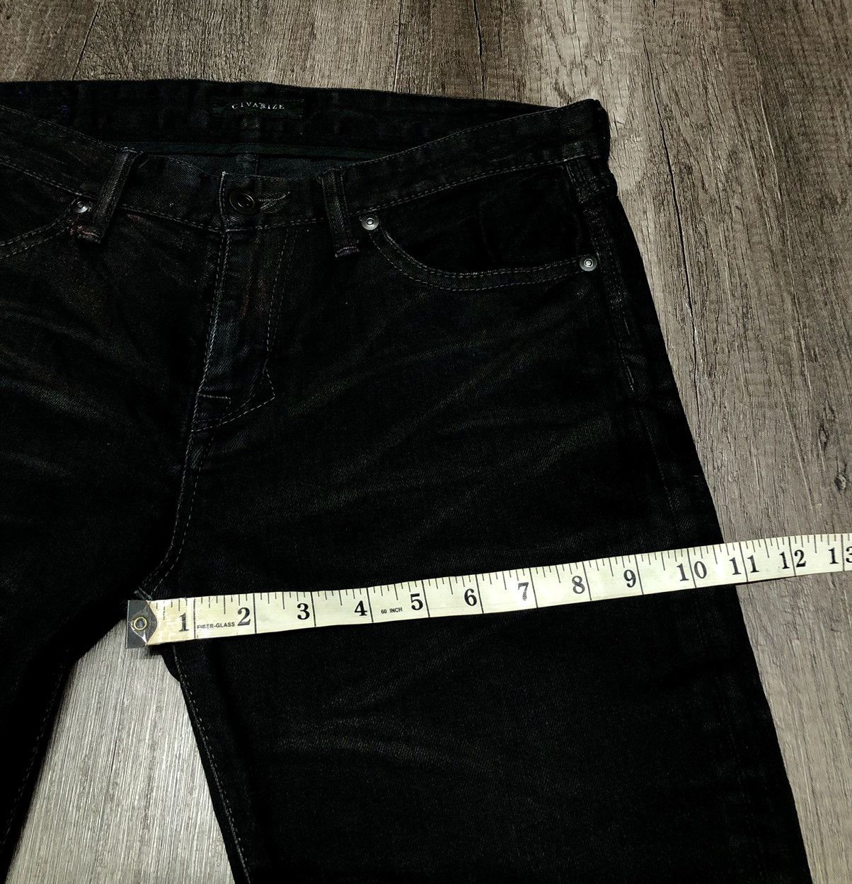 Other CIVARIZE BLACK WAX JEANS Size US 33 - 5 Thumbnail