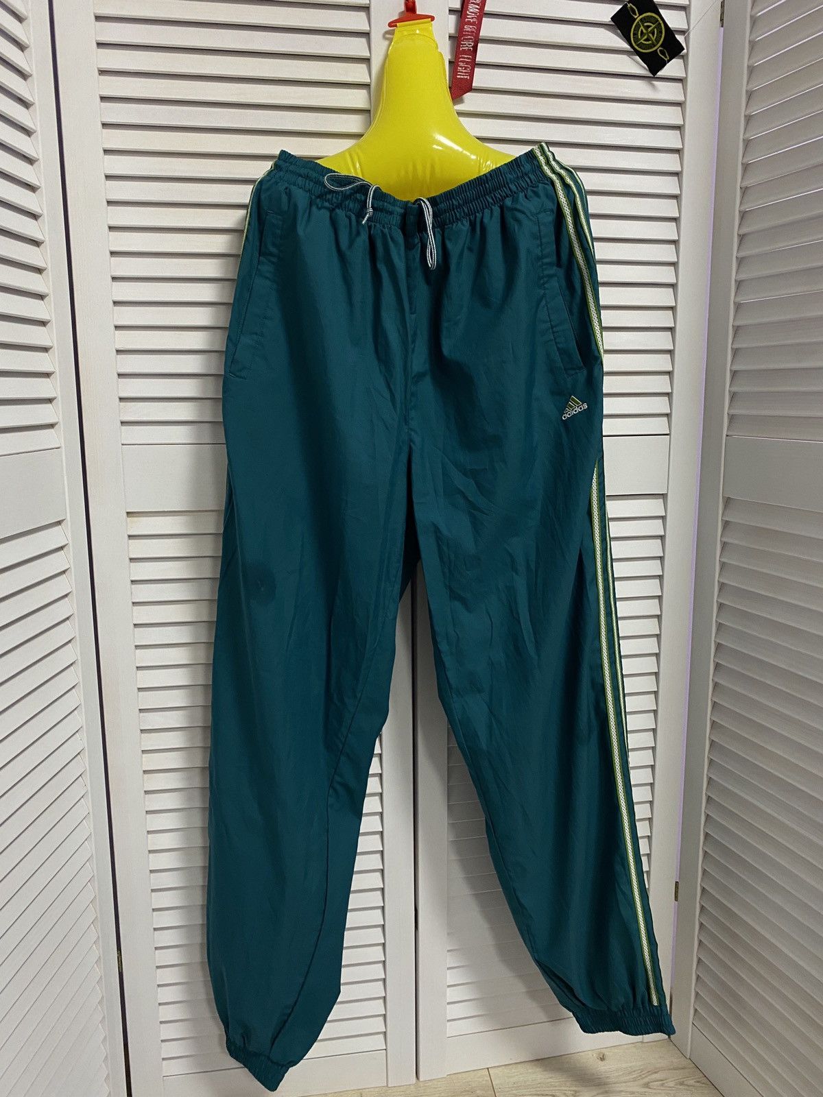 Nike × Vintage 😍 Vintage 90s Tracksuit Costume Adidas Pants Jacket RARE Size US 38 / EU 54 - 8 Thumbnail