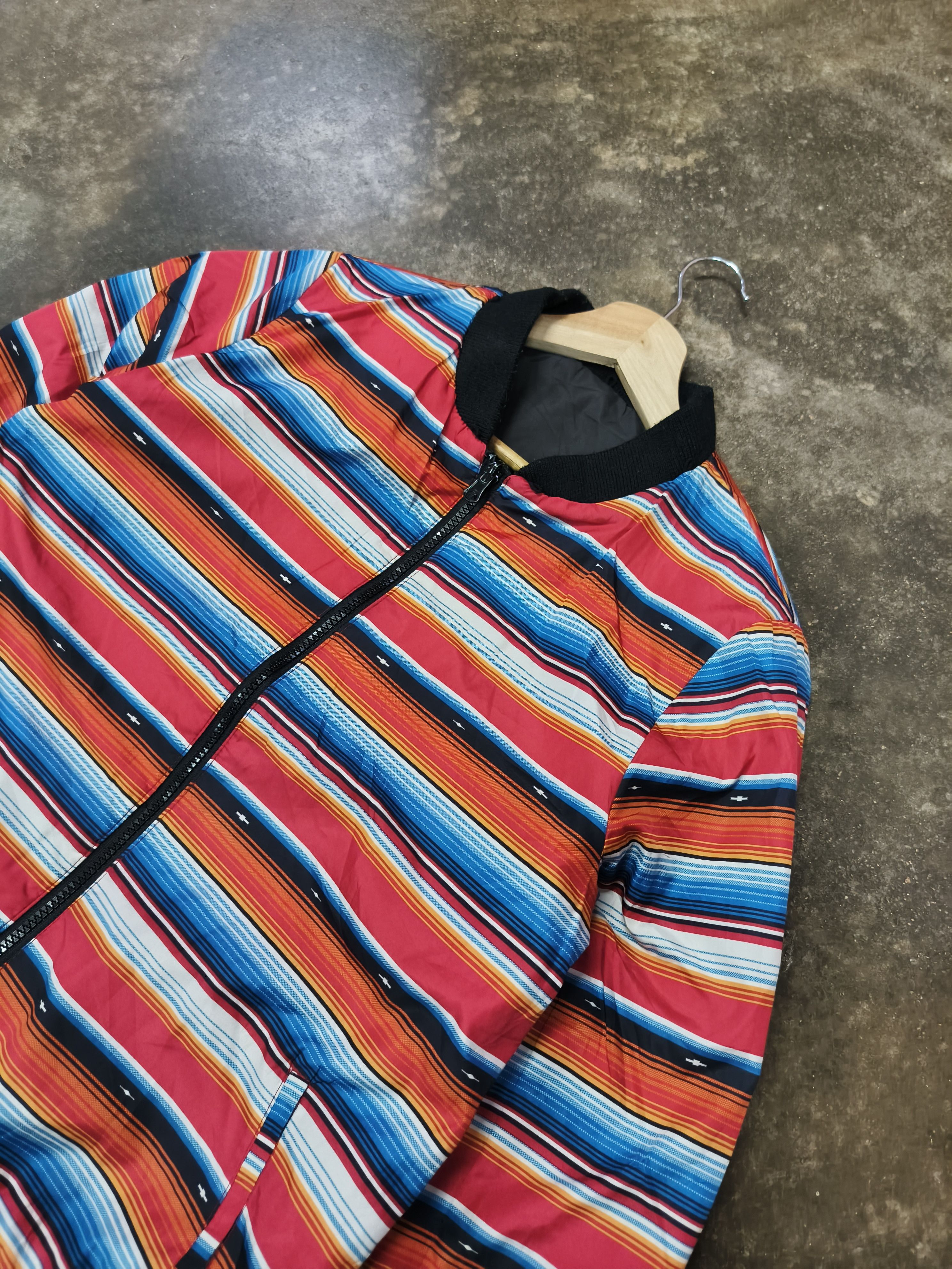 Japanese Brand Titicaca Navite Revesible Bomber Jacket Size M / US 6-8 / IT 42-44 - 4 Thumbnail