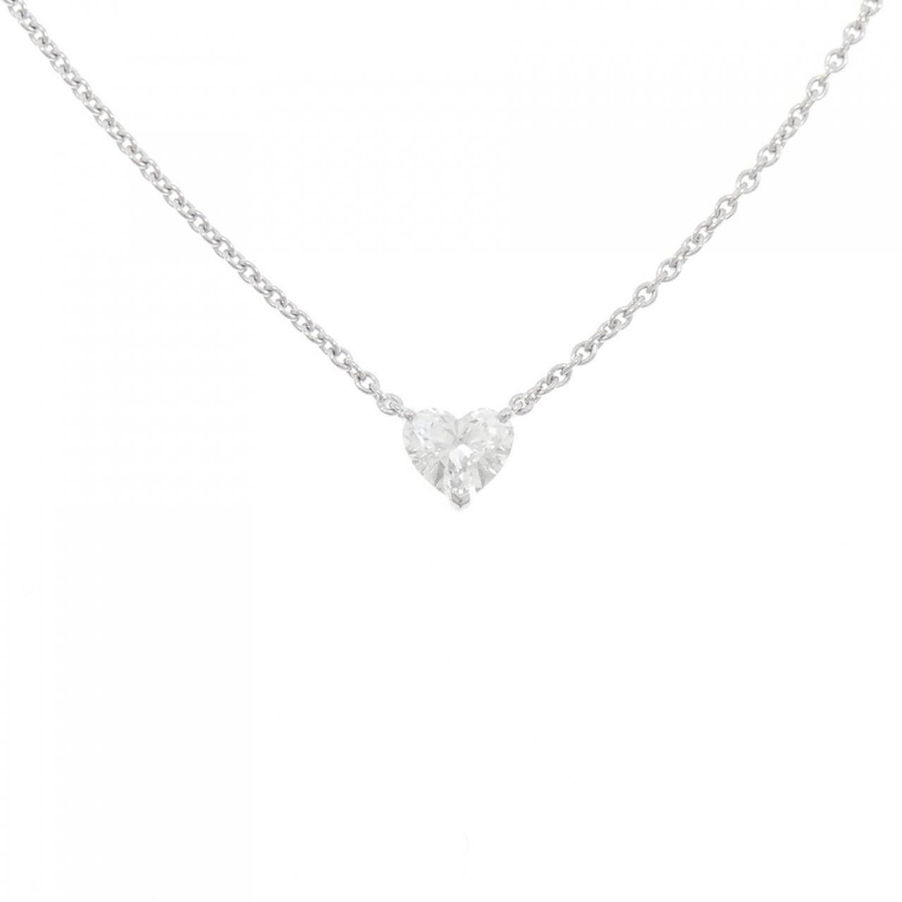 Van Cleef & Arpels Van Cleef & Arpels Van Cleef & Arpels 750 White Gold Diamond Necklace Metal Necklace DUTY FREE for USA Size ONE SIZE - 1 Thumbnail