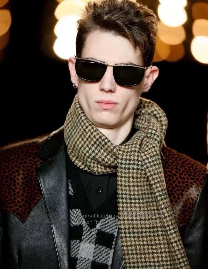 Saint Laurent Paris Saint Laurent Paris Leopard Print Men's Leather Jacket Size US S / EU 44-46 / 1 - 3 Thumbnail