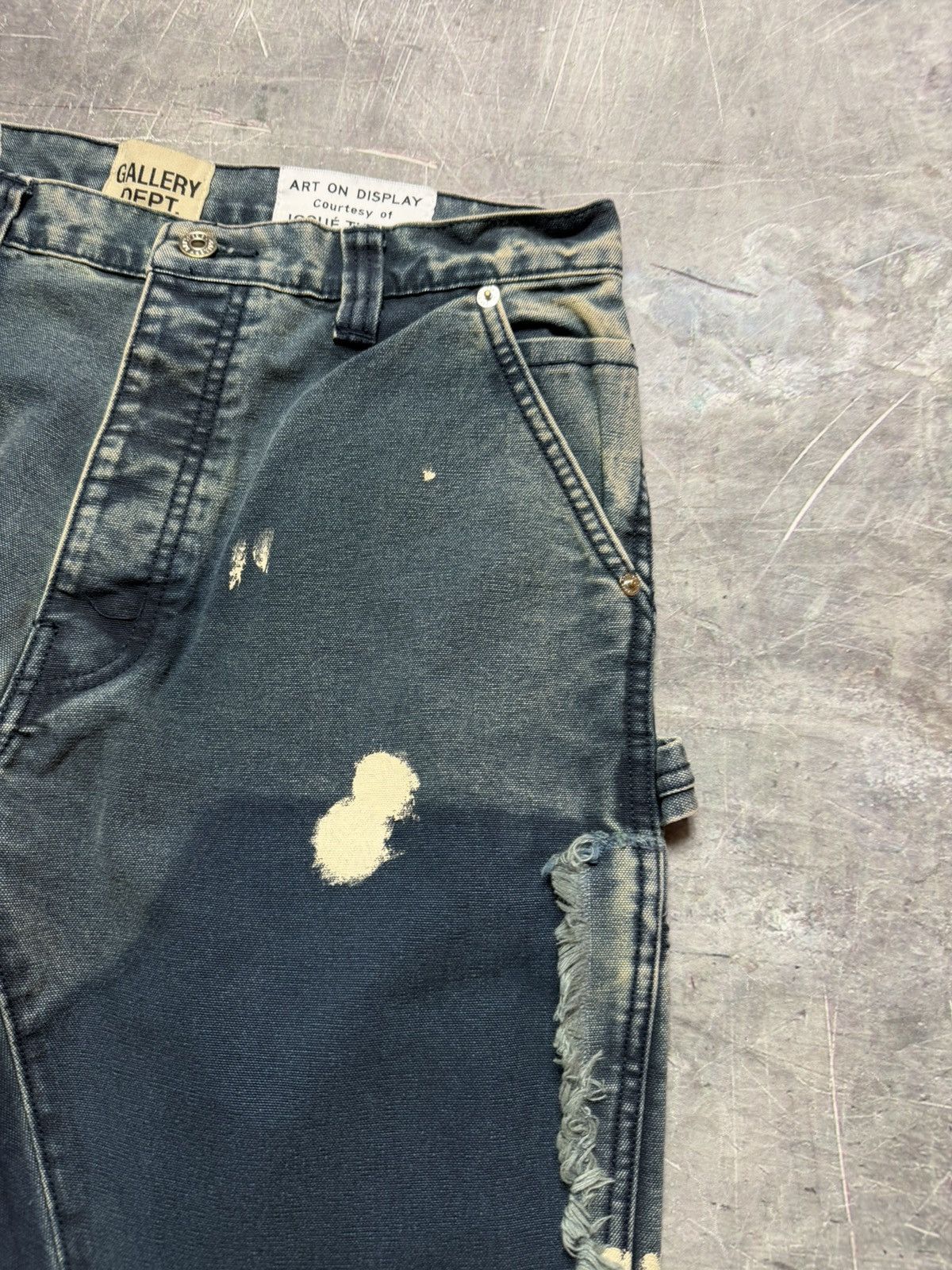 Gallery Dept. Gallery Dept. LA Flare Carpenter Pants in Navy Size US 33 - 4 Thumbnail
