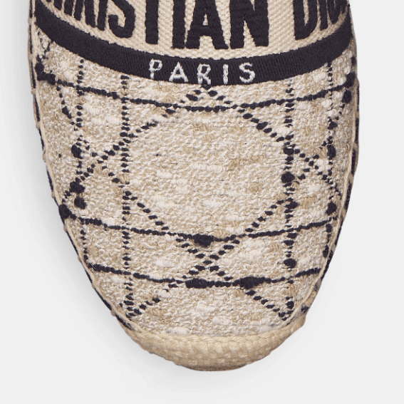 Dior o1w1db10126 KDB973 Granville Espadrilles in Beige/Black Size US 12 / IT 42 - 4 Thumbnail